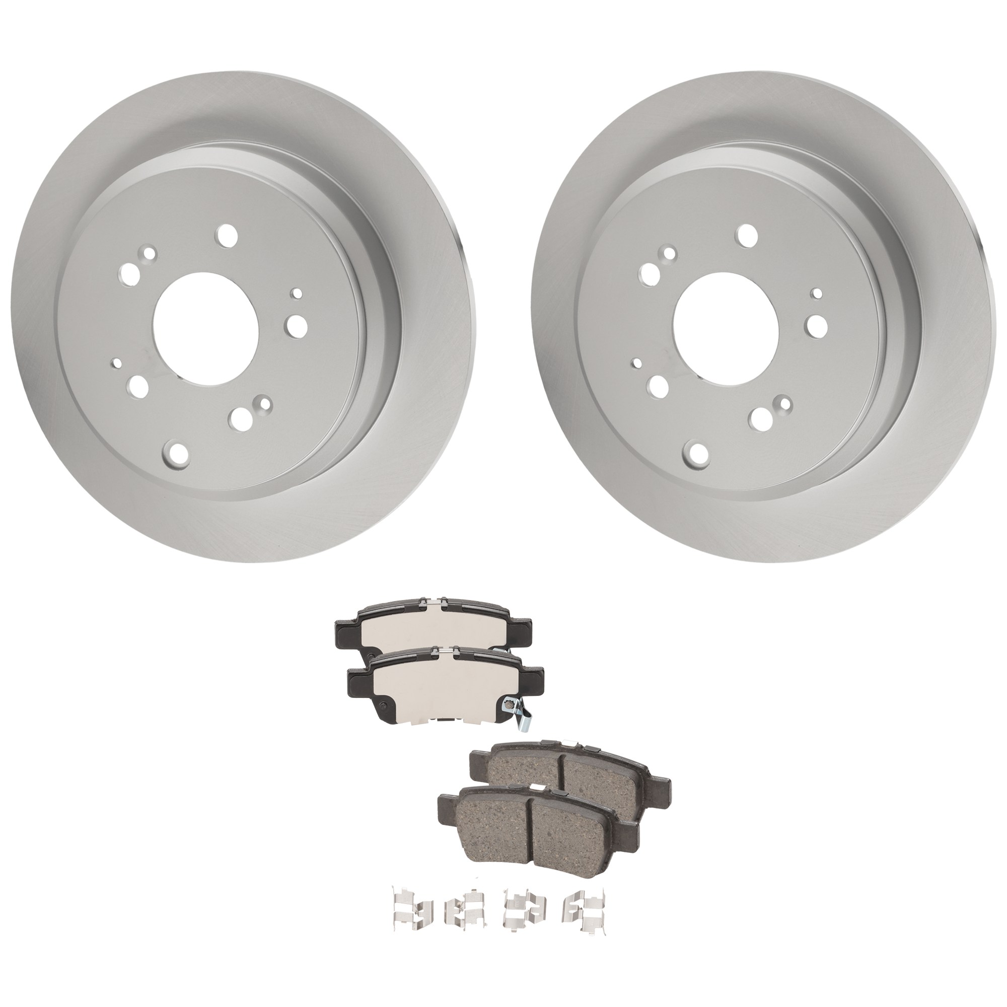 AM ODYSSEY 05-10 REAR BRAKE DISC AND PAD KIT 2 Wheel Set SKU KIT 100725 AE391 OEM 42510SHJA00 PFM 43022SHJ415-43
