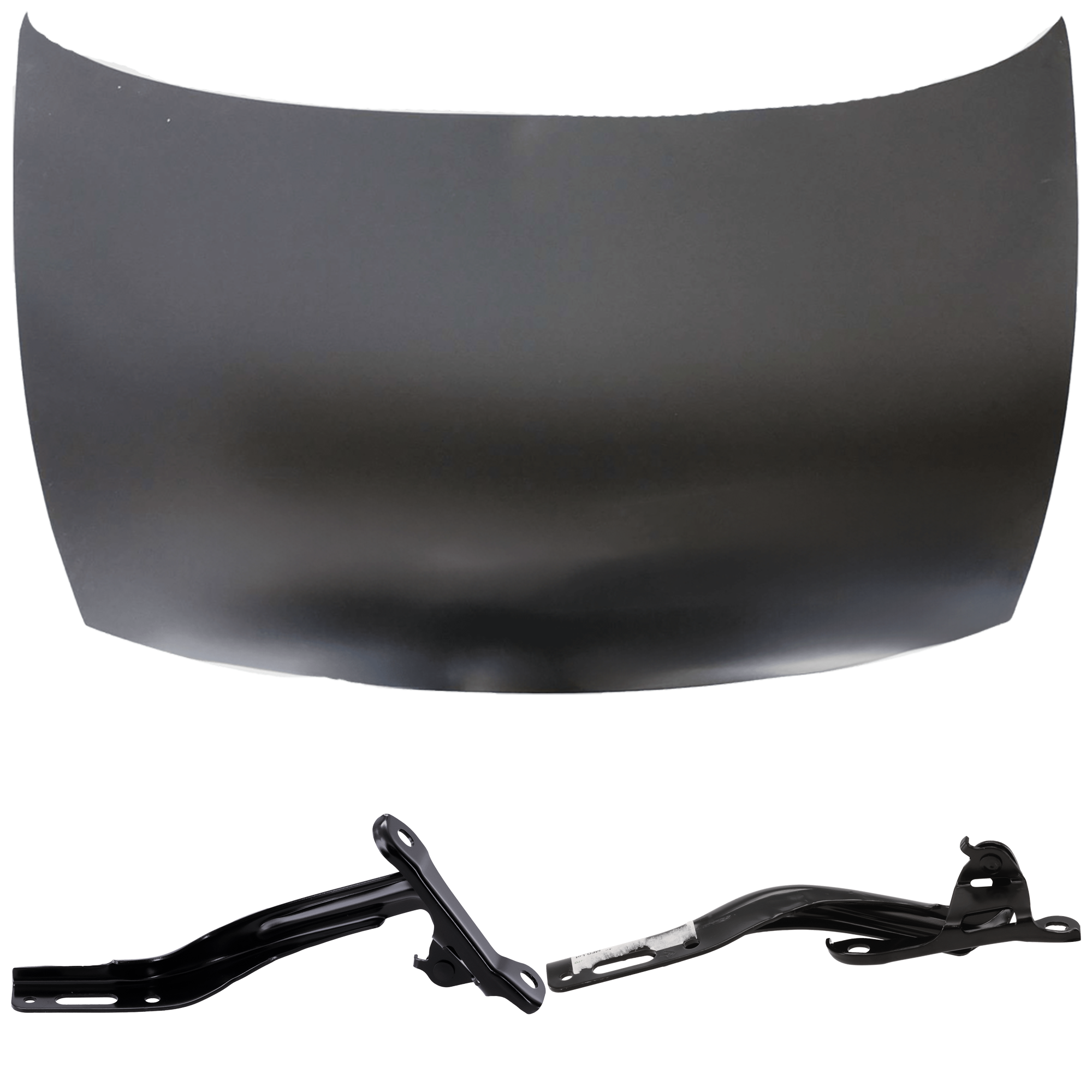 AM CIVIC 06-11 HOOD 3 pc Kit Steel Primed includes Hood Hinge SKU KIT 100925-01 Partslink HO1230148 HO1236116 HO1236115 OEM 60100SNEA91ZZ 60170SNAA00ZZ 60