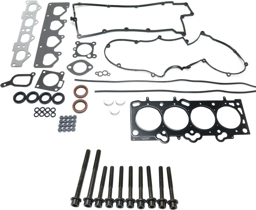 AM ELANTRA 01-12 SPECTRA 04-09 HEAD GASKET SET 11 pc Kit w Cylinder Head Bolt Cylinder Head Gasket SKU KIT 101017-110 OEM 141015101-145509701 GS33524