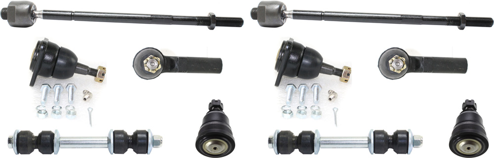 AM CAMARO FIREBIRD 93-02 FRONT SUSPENSION KIT RH AND LH 10 pc kit w Ball Joints Sway Bar Links and Tie Rod Ends SKU KIT 101017-11 OEM 10-277-282-009-282-000-000-000-000