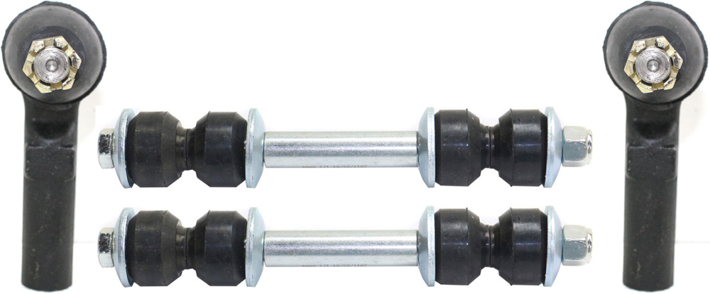 AM CAMARO FIREBIRD 93-02 FRONT SUSPENSION KIT RH AND LH 4 pc Kit with Sway Bar Links and Tie Rod Ends SKU KIT 101017-20