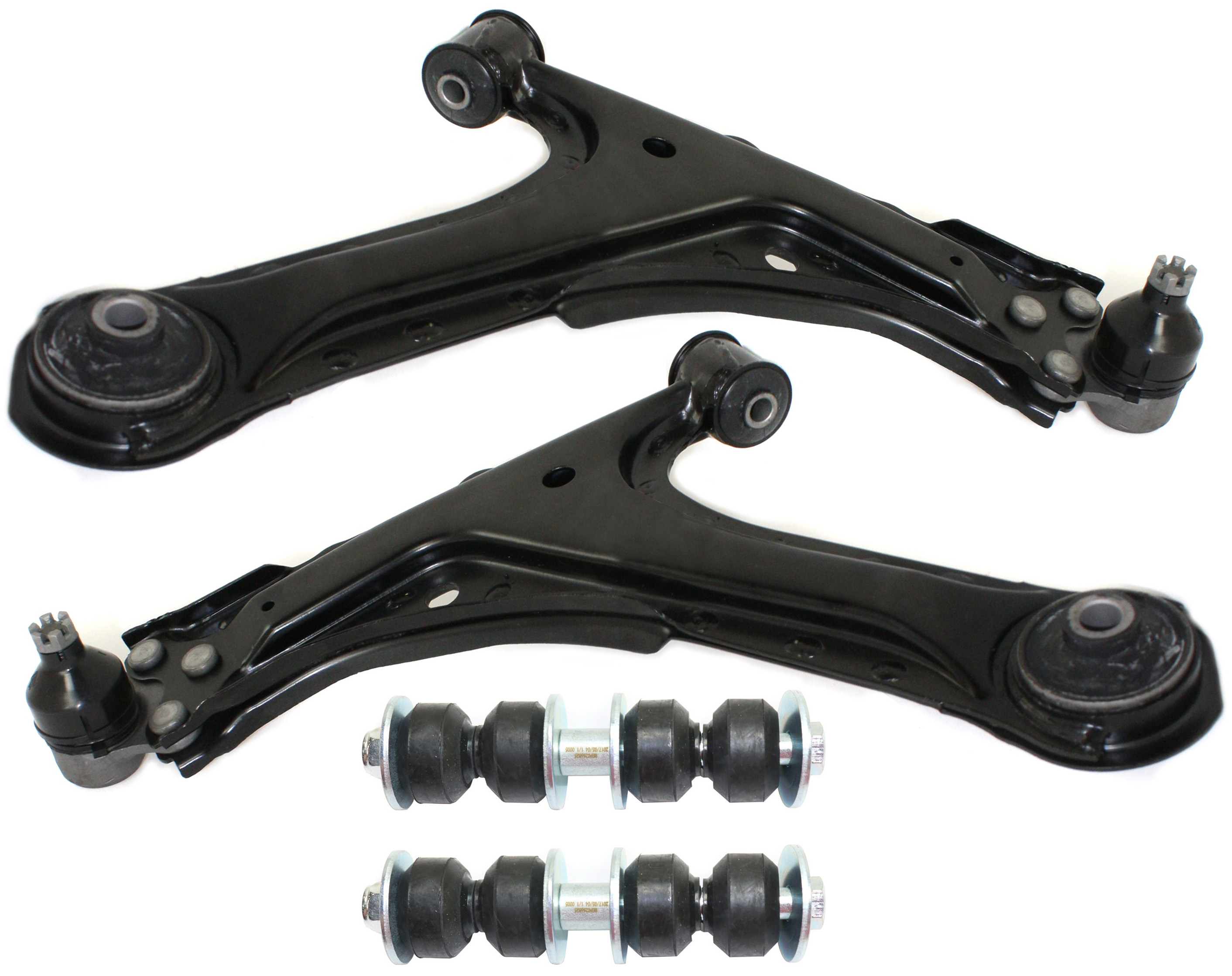 AM CAVALIER SUNFIRE 95-05 FRONT CONTROL ARM KIT RH AND LH Lower w ball joint s 4 pc Kit with Sway Bar Link SKU KIT 101017-21 OEM 22611124-15217436-22645740-226