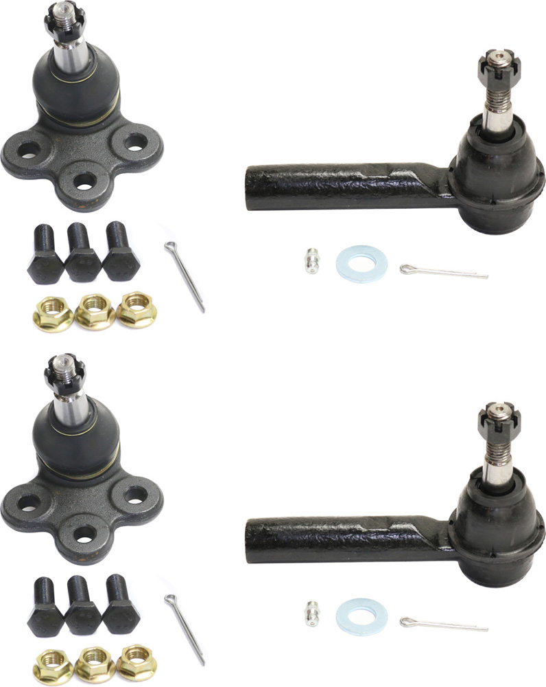 AM EQUINOX TERRAIN 10-17 FRONT SUSPENSION KIT RH AND LH 4 pc Kit with Ball Joints and Tie Rod Ends SKU KIT 101017-58 OEM GS50519-19207057
