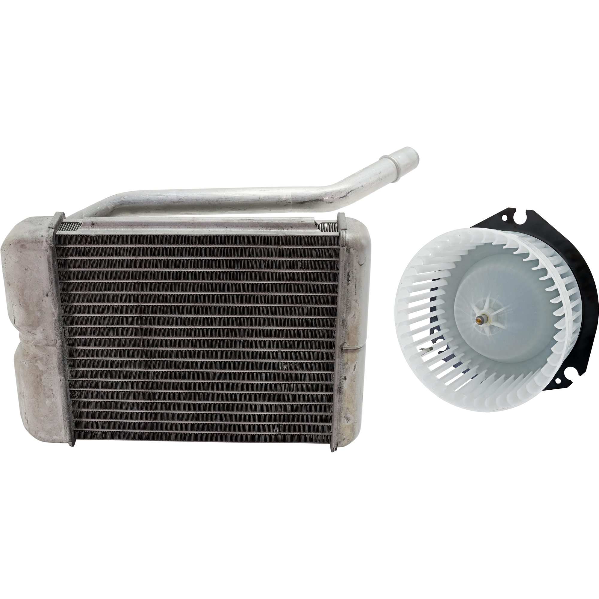 AM YUKON 01-06 HEATER CORE AND BLOWER MOTOR KIT Rear 2 pc Kit Aluminum 7.25 x 6.81 x 1 in. Core Size with Heater Core and Blower Motor SKU KIT 101024-59 Partslink GM3126103 OEM 89024919-52495789-25783777