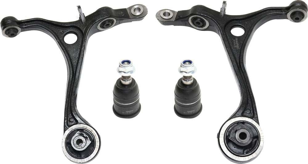 AM TL 04-06 FRONT CONTROL ARM KIT RH AND LH Lower w ball joint s 4 pc Kit with Ball Joint SKU KIT 101117-57 OEM BJ50075-51360SEPA00-51350SEPA0