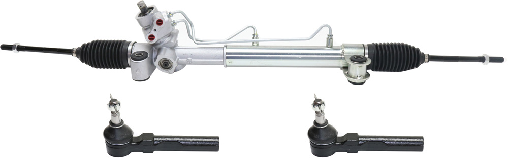 AM G6-06-10 AURA 07-09 MALIBU 06-12 STEERING RACK 3 pc kit w Tie Rod Ends SKU KIT 101117-73 OEM 191-337-281-925-710-000-000-000-000