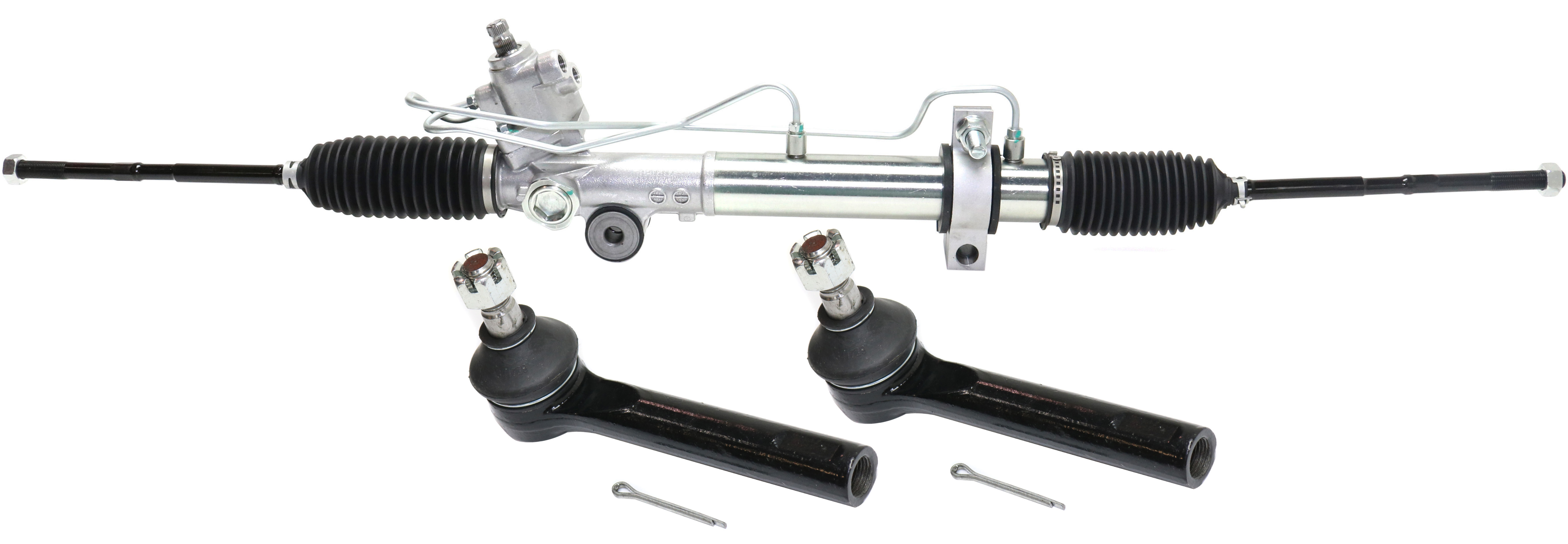 AM QUEST 04-09 STEERING RACK 3 pc kit w Tie Rod Ends SKU KIT 101117-84 OEM 48520CK025
