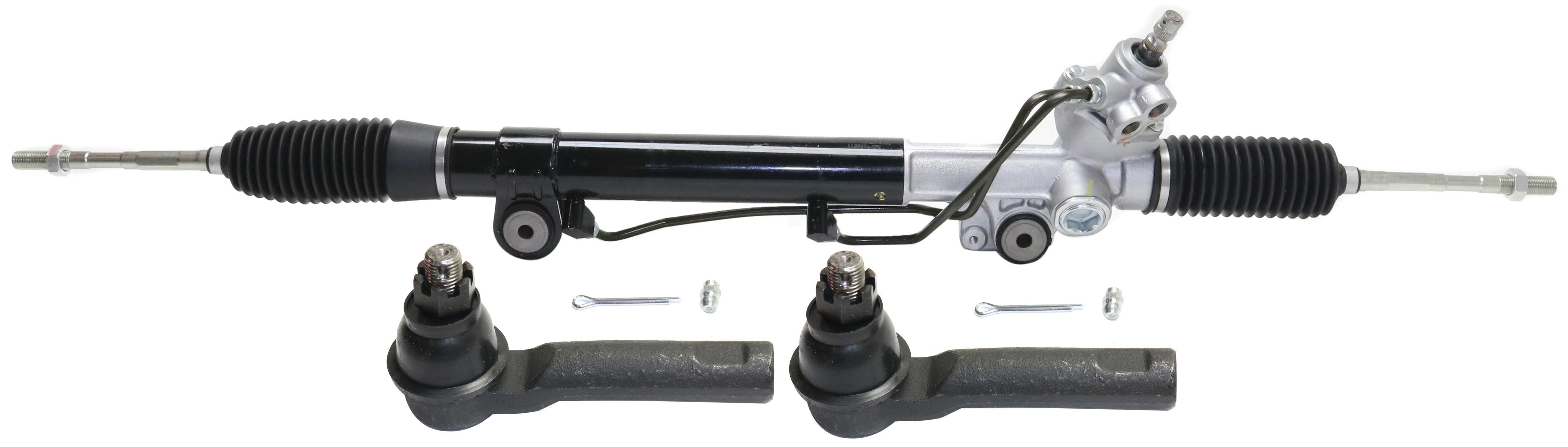 AM TACOMA 05-22 STEERING GEAR 3 pc kit with Tie Rod End SKU KIT 101117-91 OEM 4504609340