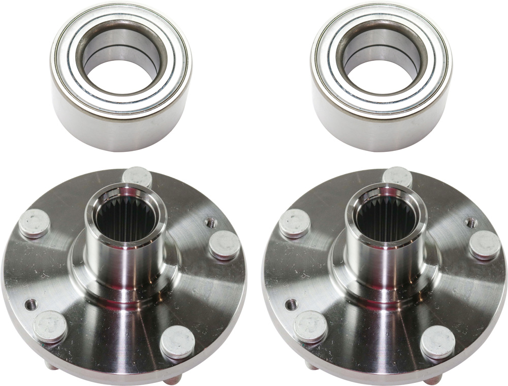 AM ELANTRA 11-11 WHEEL HUB 4 pc kit Front RH and LH with Wheel Bearing exc. Touring models SKU KIT 101118-01 OEM 517501P000-517200Q000-517202H0