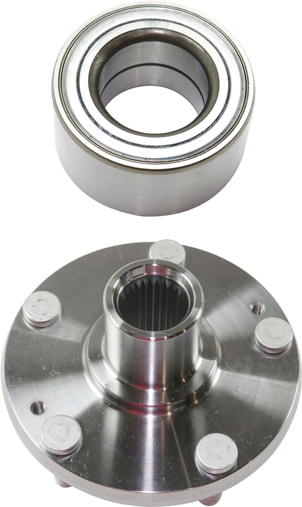 AM ELANTRA 11-11 WHEEL HUB 2 pc kit Front RH or LH with Wheel Bearing exc. Touring models SKU KIT 101118-21 OEM 517501P000-517200Q000-517202H0