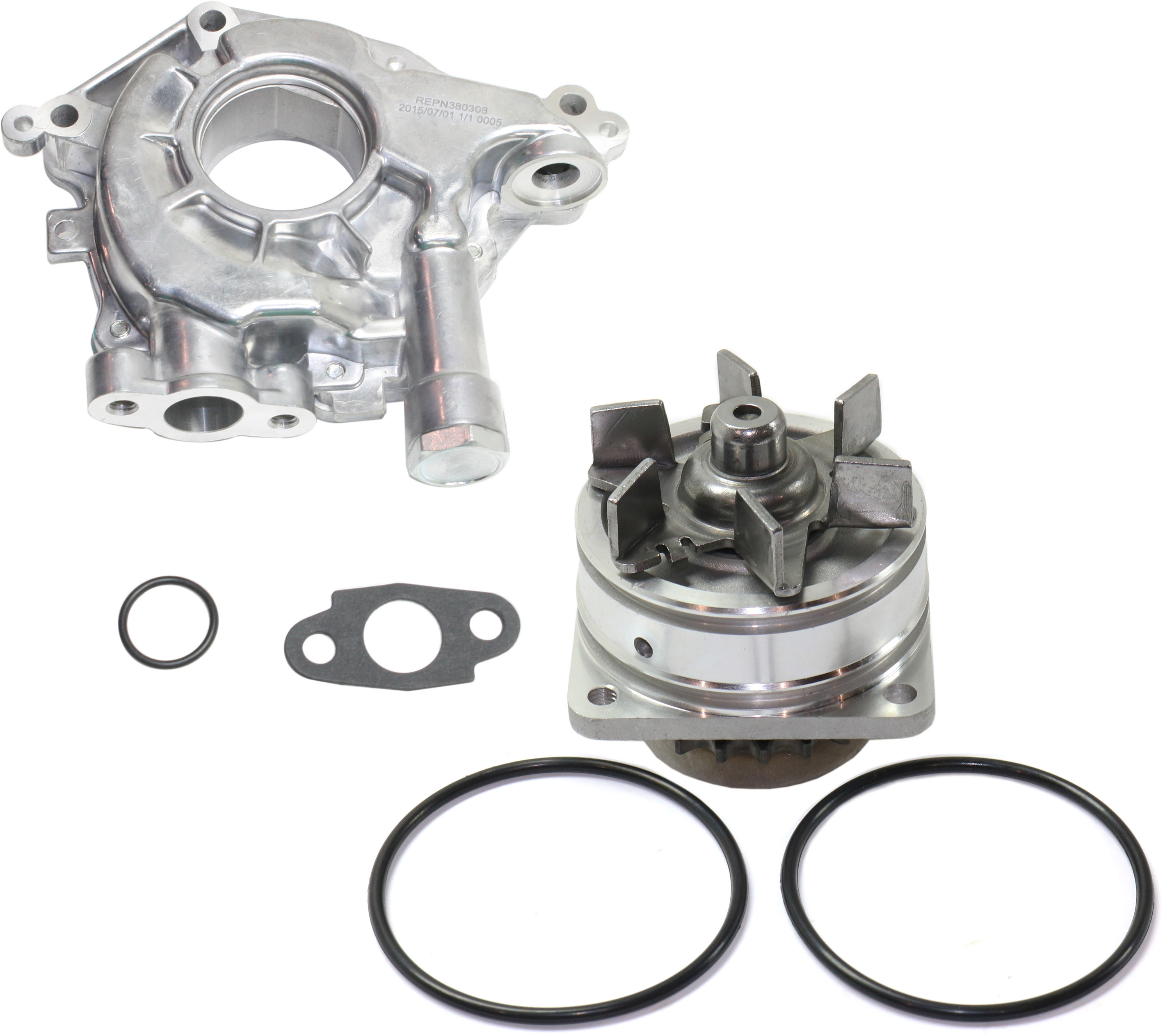 AM PATHFINDER 01-04 QX4-01-03 OIL PUMP 2 pc kit with Water Pump SKU KIT 101217-01 OEM 2101031U85