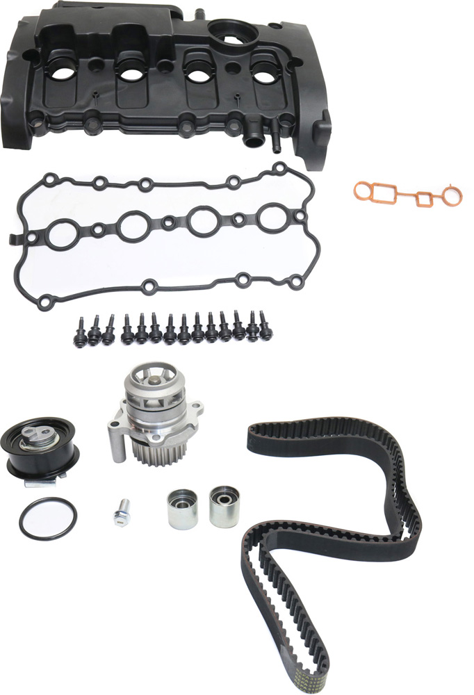 AM A4 A4 QUATTRO 05-09 TIMING BELT KIT with Valve Cover Gasket SKU KIT 101217-08 OEM 06D103469N
