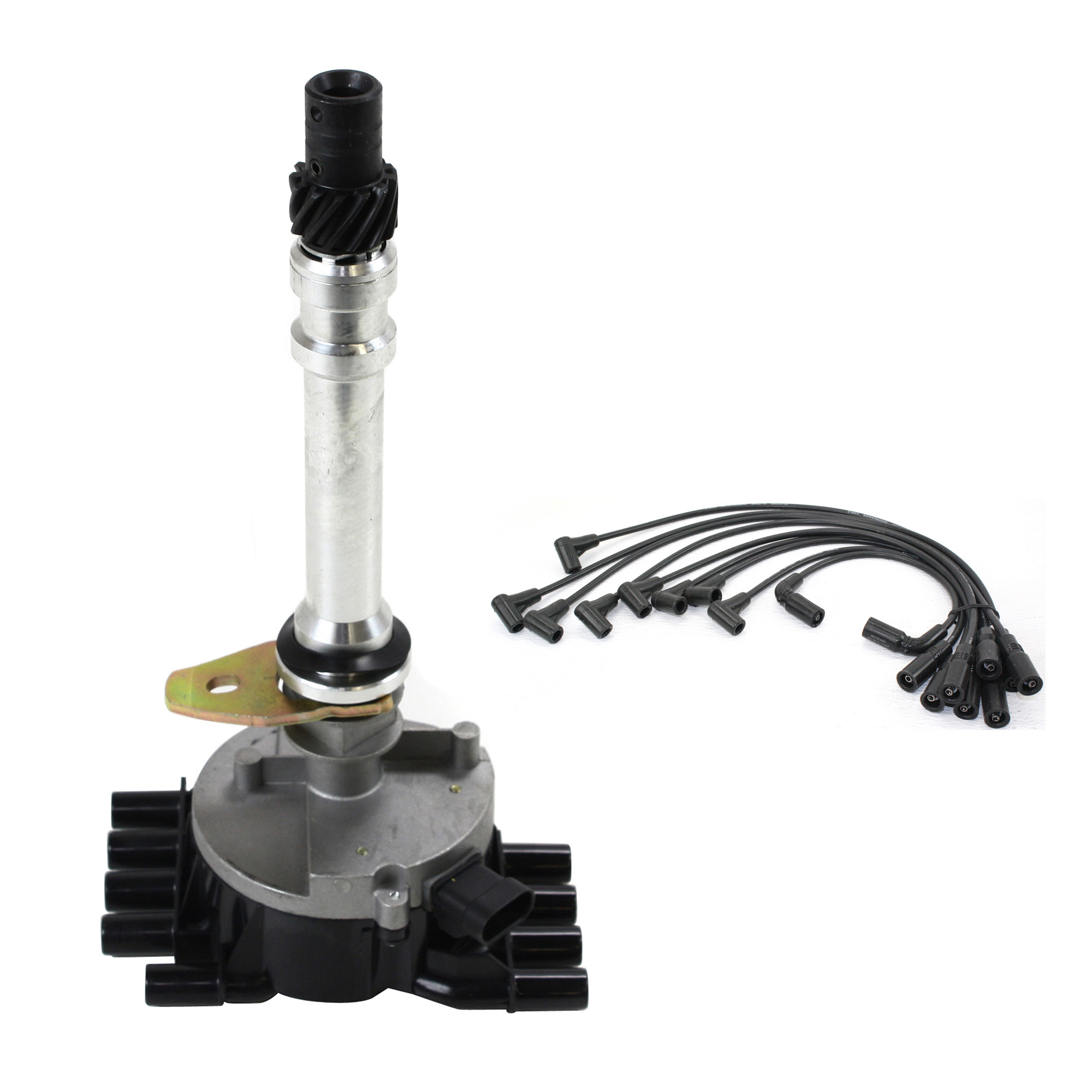 AM EXPRESS SAVANA 96-02 DISTRIBUTOR 2 pc Kit 5.0-5.7L 8Cyl. Eng. 9 pc kit with Spark Plug Wires SKU KIT 101415-04 OEM 1104051-1104058-1104079-125704