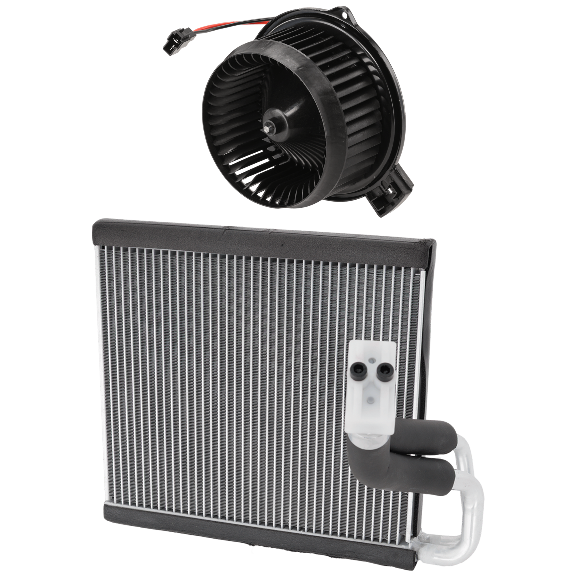AM RIO 12-17 BLOWER MOTOR 2 pc Kit includes A C Evaporator SKU KIT 101425-10 OEM 971111W100-971401W010
