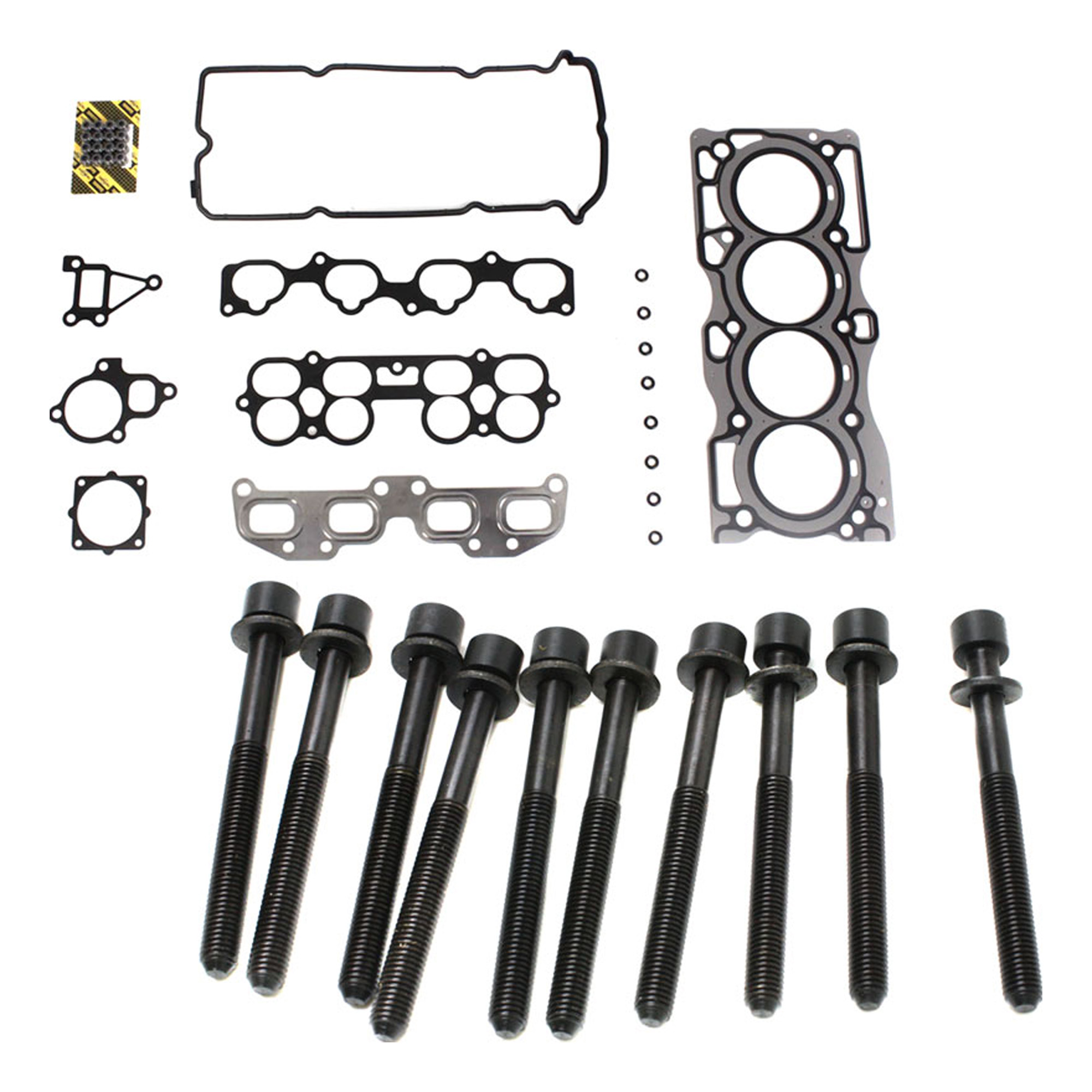 AM ALTIMA SENTRA 02-06 HEAD GASKET SET 11 pc Kit w Cylinder Head Bolt Cylinder Head Gasket SKU KIT 101713-08