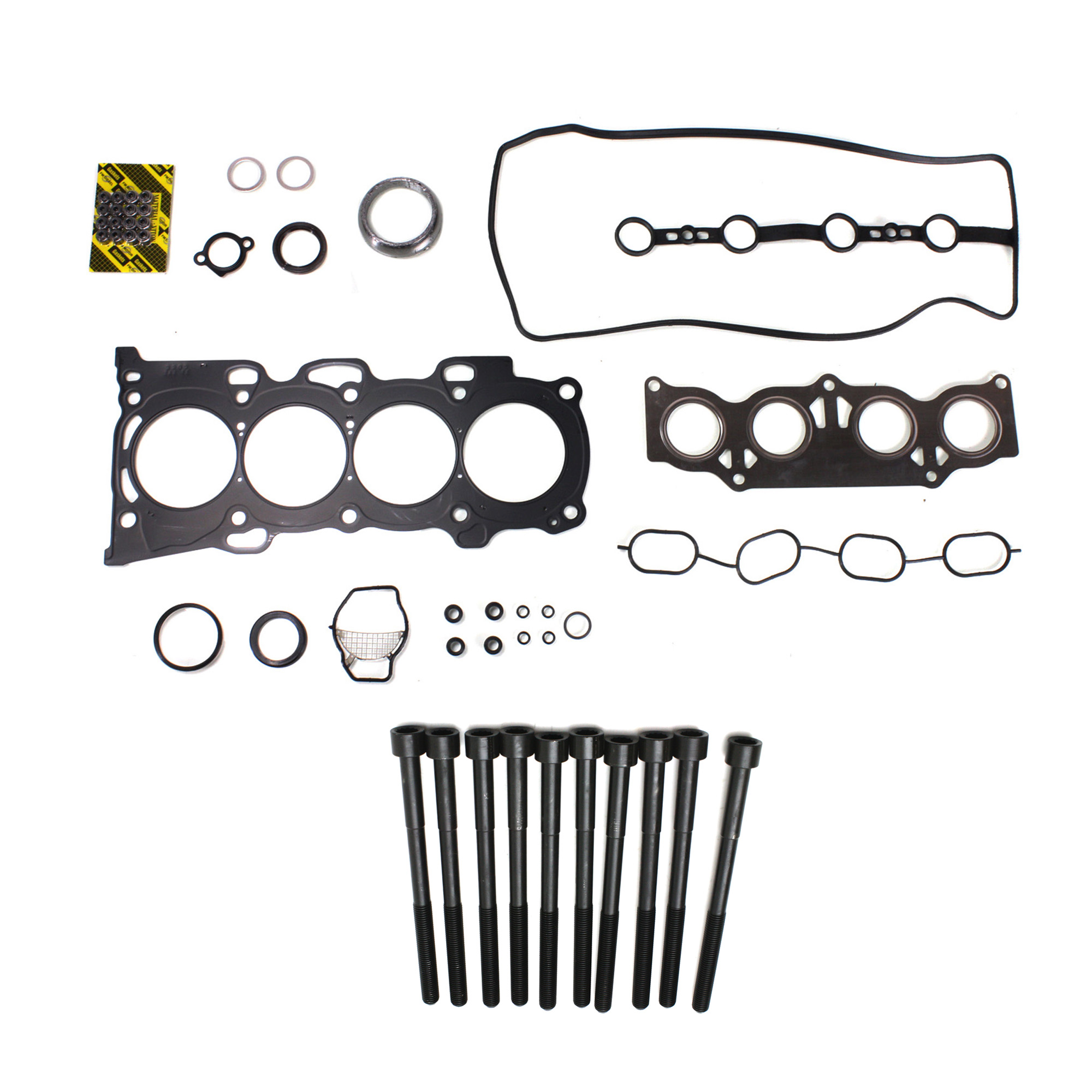 AM CAMRY 02-06 HEAD GASKET SET 17 pc Kit w Cylinder Head Bolt Cylinder Head Gasket SKU KIT 101713-09