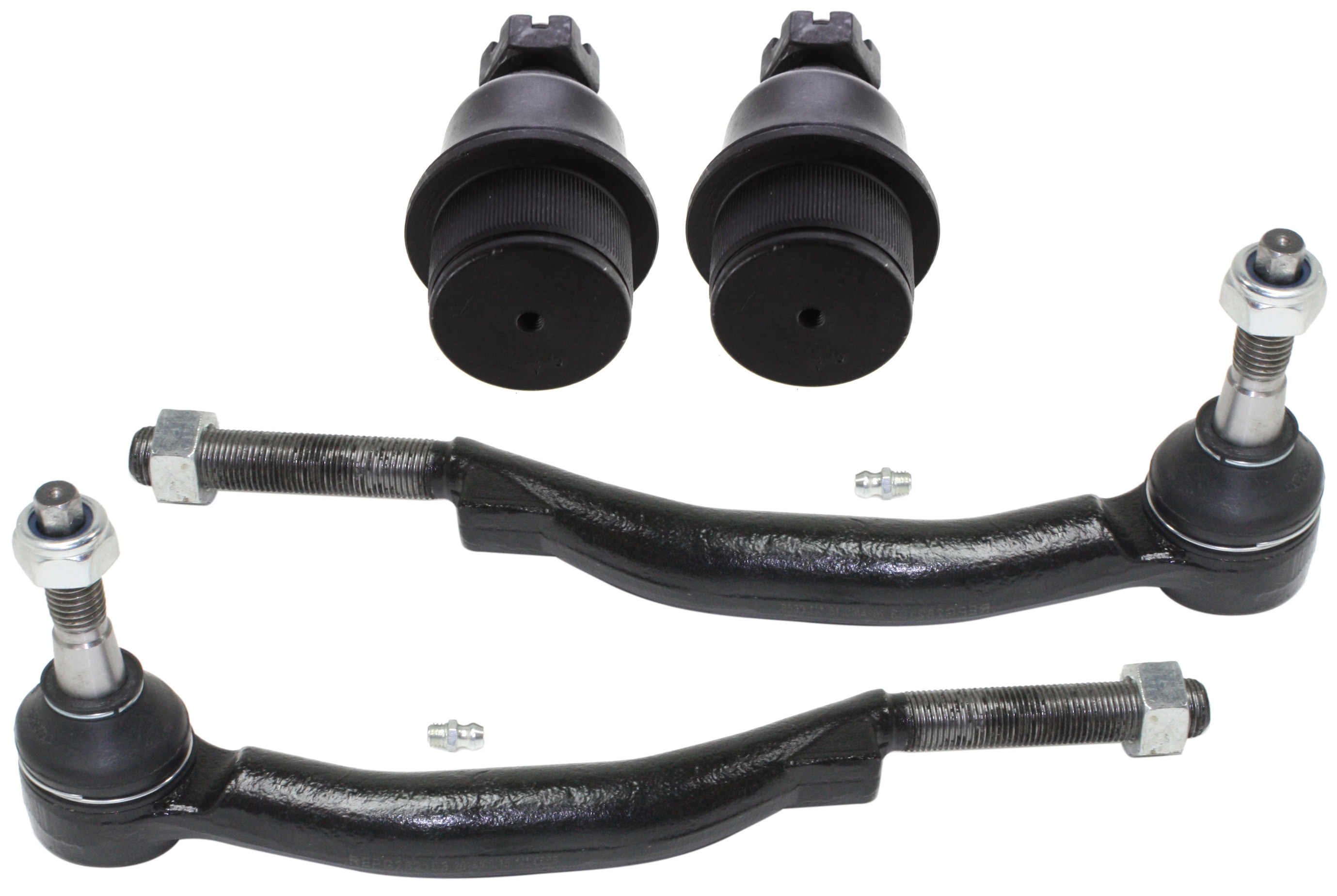AM ENVOY TRAILBLAZER 02-09 FRONT SUSPENSION KIT RH AND LH 4 pc kit with Ball Joints and Tie Rod Ends SKU KIT 101717-42 OEM 104335-2601560-5051296-2215731