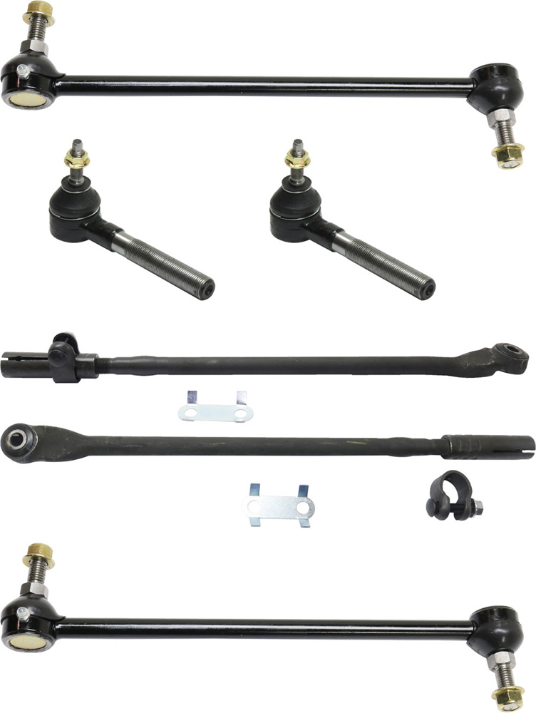 AM 300M 99-04 CONCORDE 98-04 SUSPENSION KIT Set of 6 Front RH and LH with Tie Rod End and Sway Bar Link SKU KIT 101717-70 OEM 2693180-4011843-4011843B 45A08
