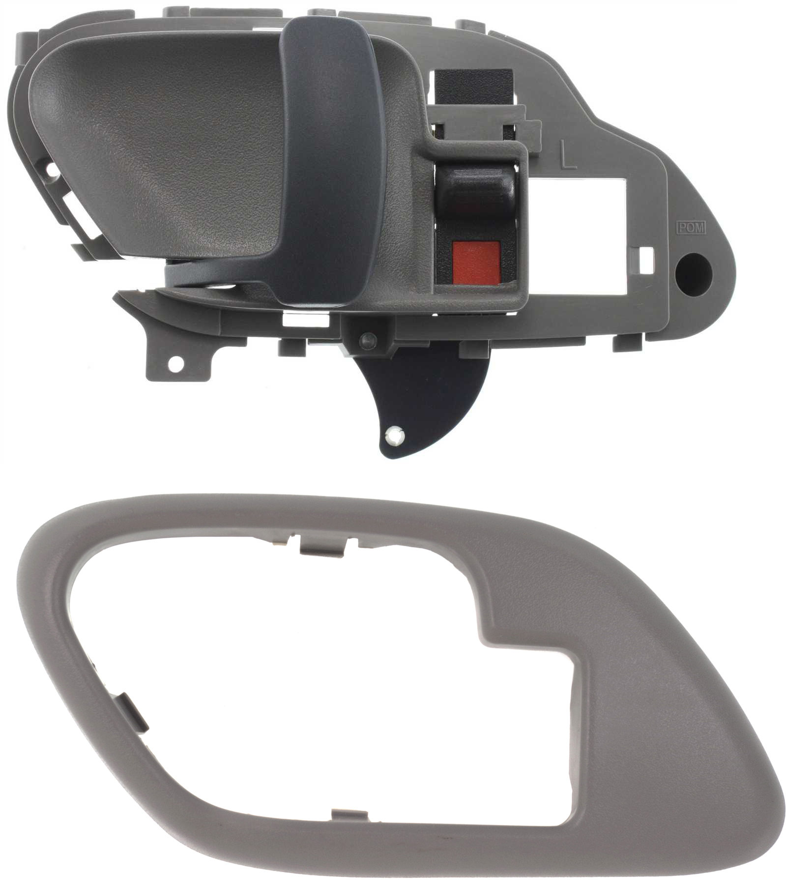 AM TAHOE 00-00 FRONT INTERIOR DOOR HANDLE LH 2 pc Kit with Door Handle Trim SKU KIT 101718-01 Partslink GM1352101 GM1358100 OEM 15708043-15708079