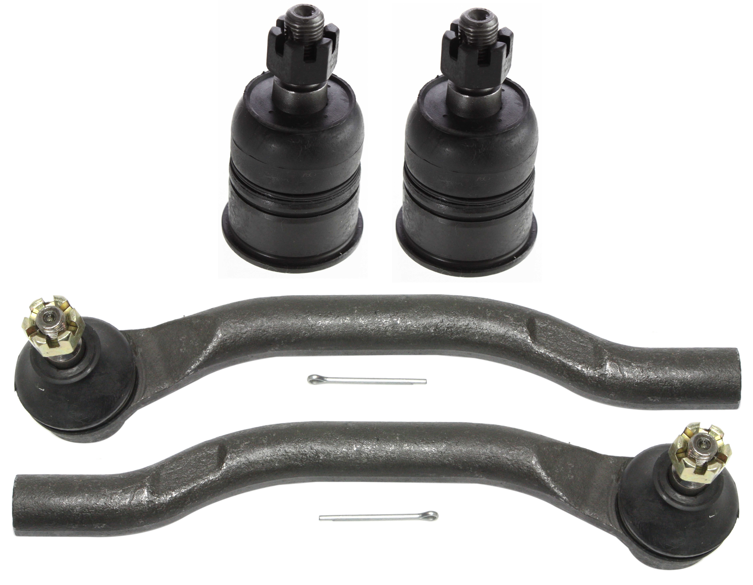 AM ACCORD 98-02 TL 99-03 FRONT SUSPENSION KIT RH AND LH 4 pc kit with Ball Joints and Tie Rod Ends SKU KIT 101817-16 OEM 104170-254006-1014102-2601353