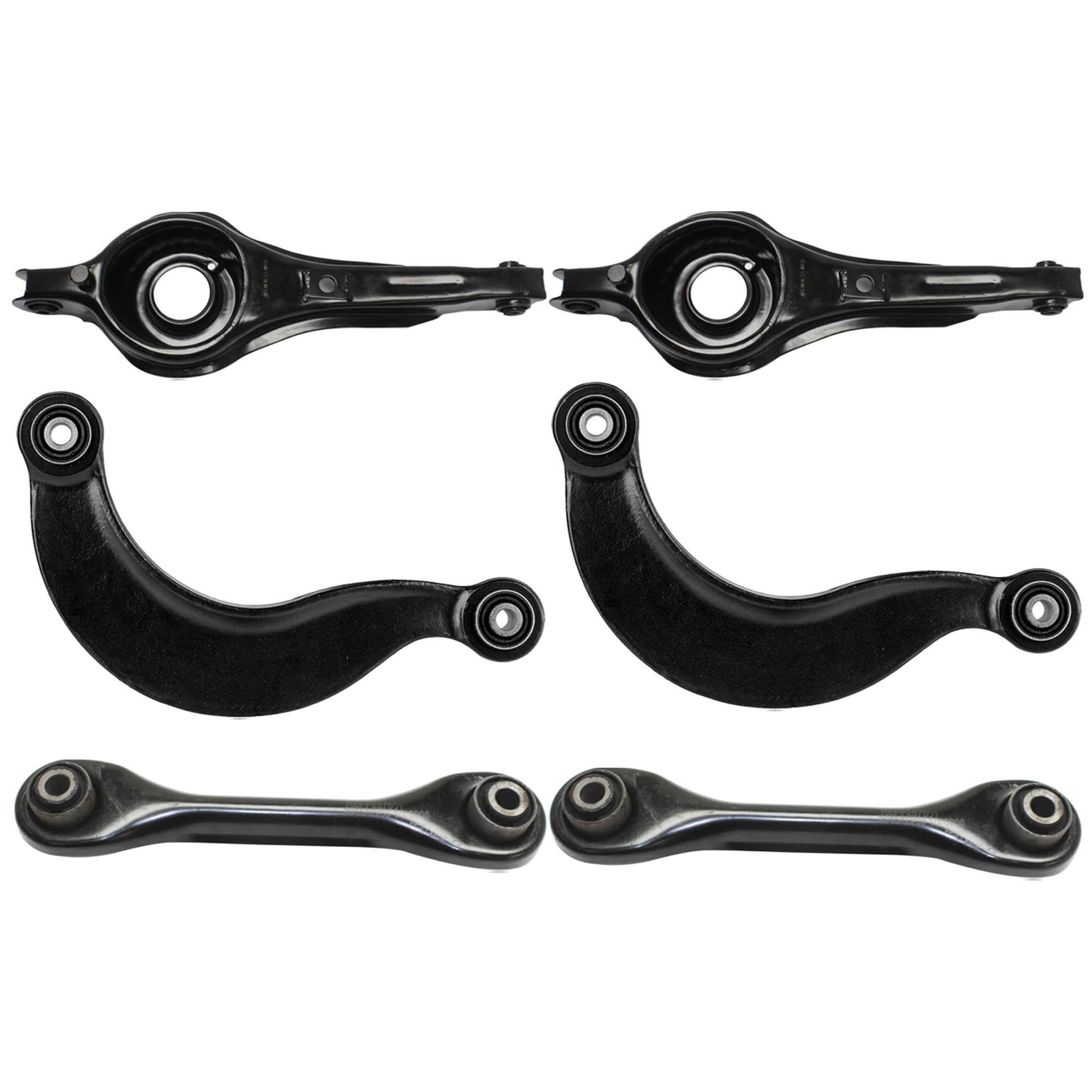 AM 3-04-13 FRONT CONTROL ARM KIT RH AND LH w o ball joint s 6 pc Kit with Lateral Link SKU KIT 101817-37 OEM YS4Z5500AA 7S4Z5500A