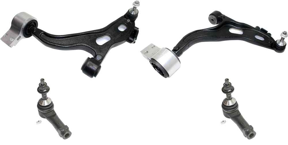 AM FIVE HUNDRED FREESTYLE MONTEGO 05-07 FRONT CONTROL ARM KIT RH AND LH 4 pc Kit with Tie Rod End From 01-03-05 SKU KIT 101817-78 OEM 5F9Z3078BA MCSOE125-5F9Z3079BA