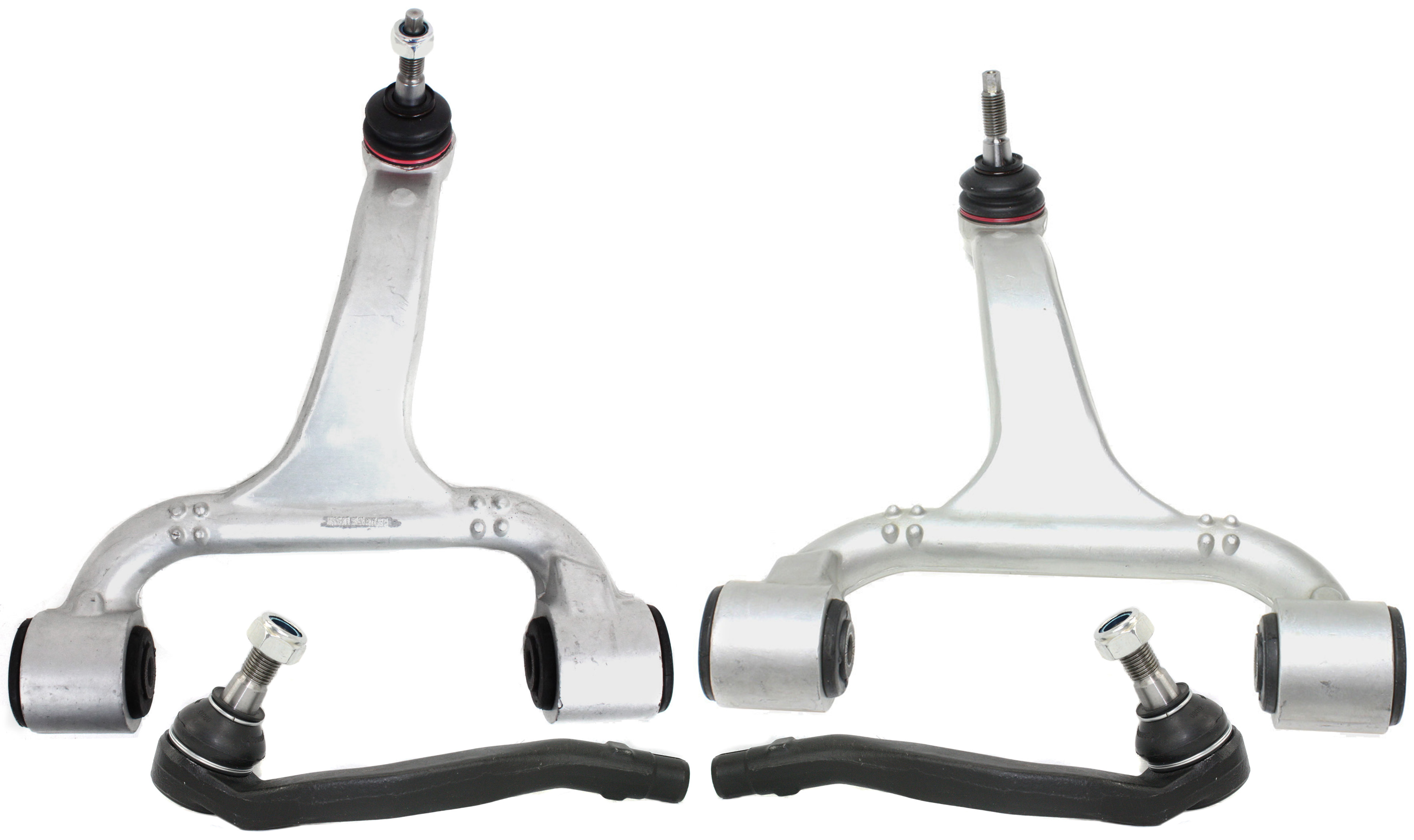 AM M CLASS 98-05 FRONT CONTROL ARM KIT RH AND LH Upper w ball joint s 4 pc Kit with Tie Rod End SKU KIT 101817-80 OEM 1633330001-1633330101-16333001