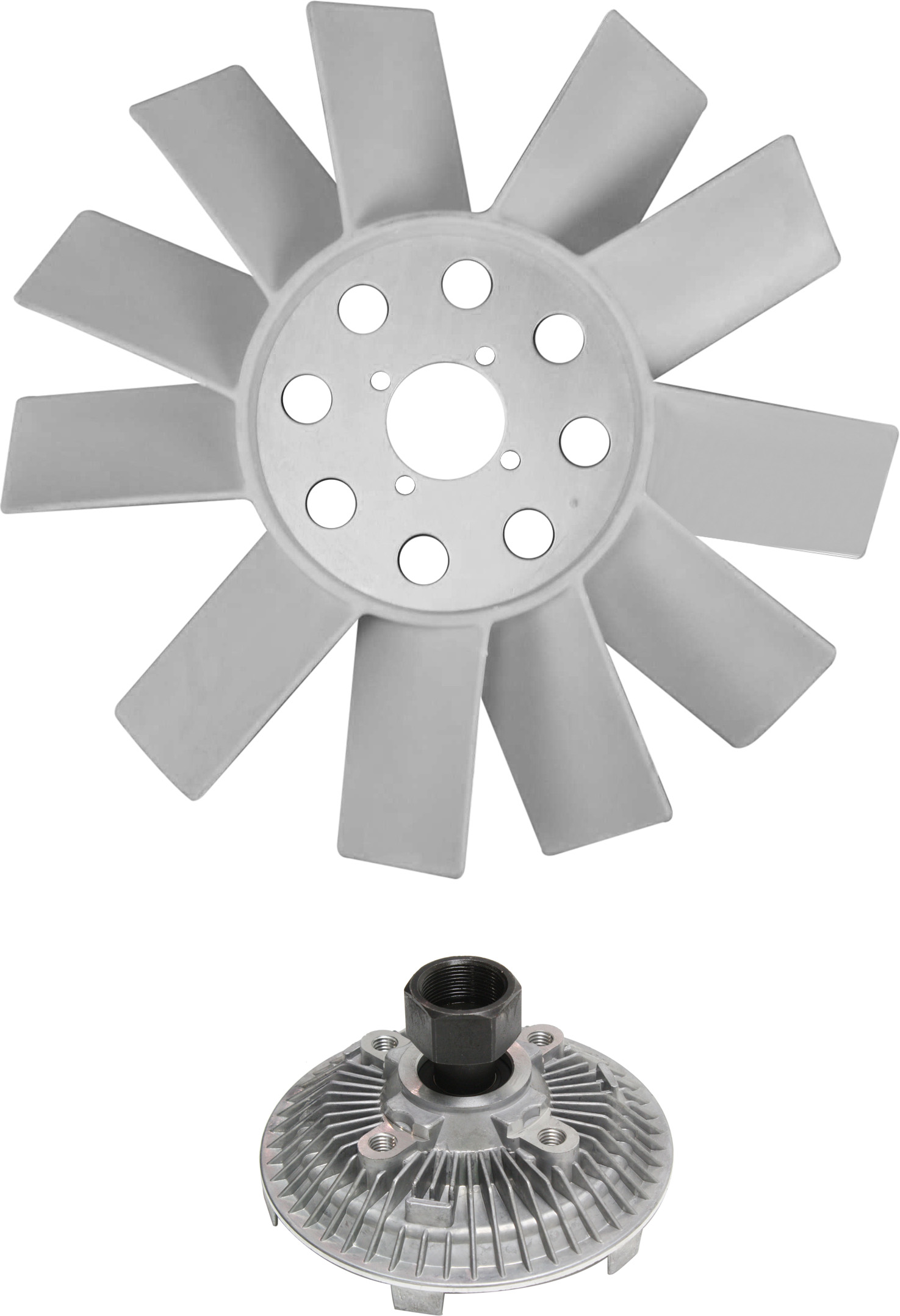 AM SONOMA 96-04 FAN CLUTCH 2 pc Kit Standard thermal with Fan Blade SKU KIT 101917-45 Partslink GM3112109 OEM 2626-22162-36729-115157-140061