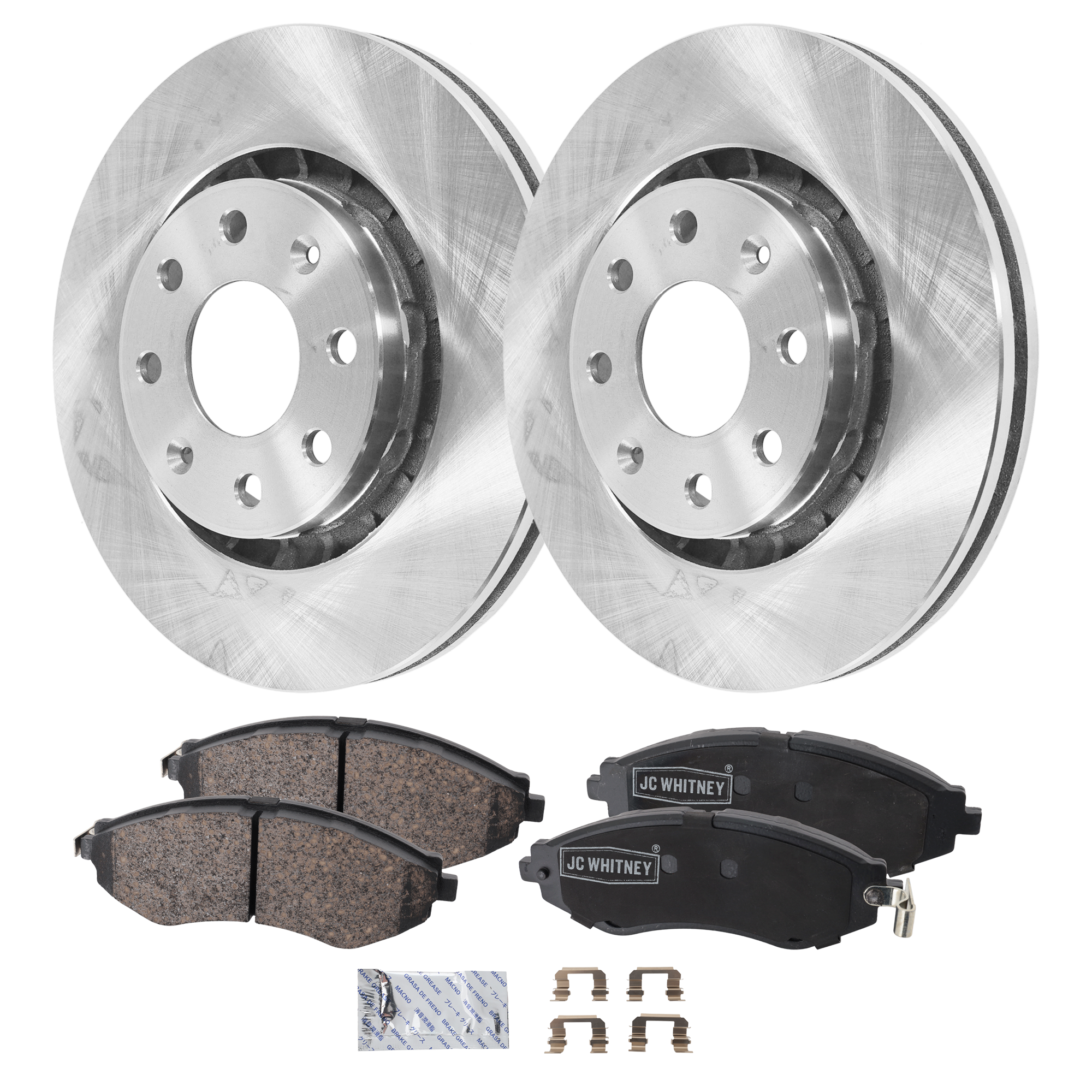 AM AVEO 06-11 FRONT BRAKE DISC AND PAD KIT 2 Wheel Set SKU KIT 102425 GD038 OEM 96539660-96471275-15274604-965