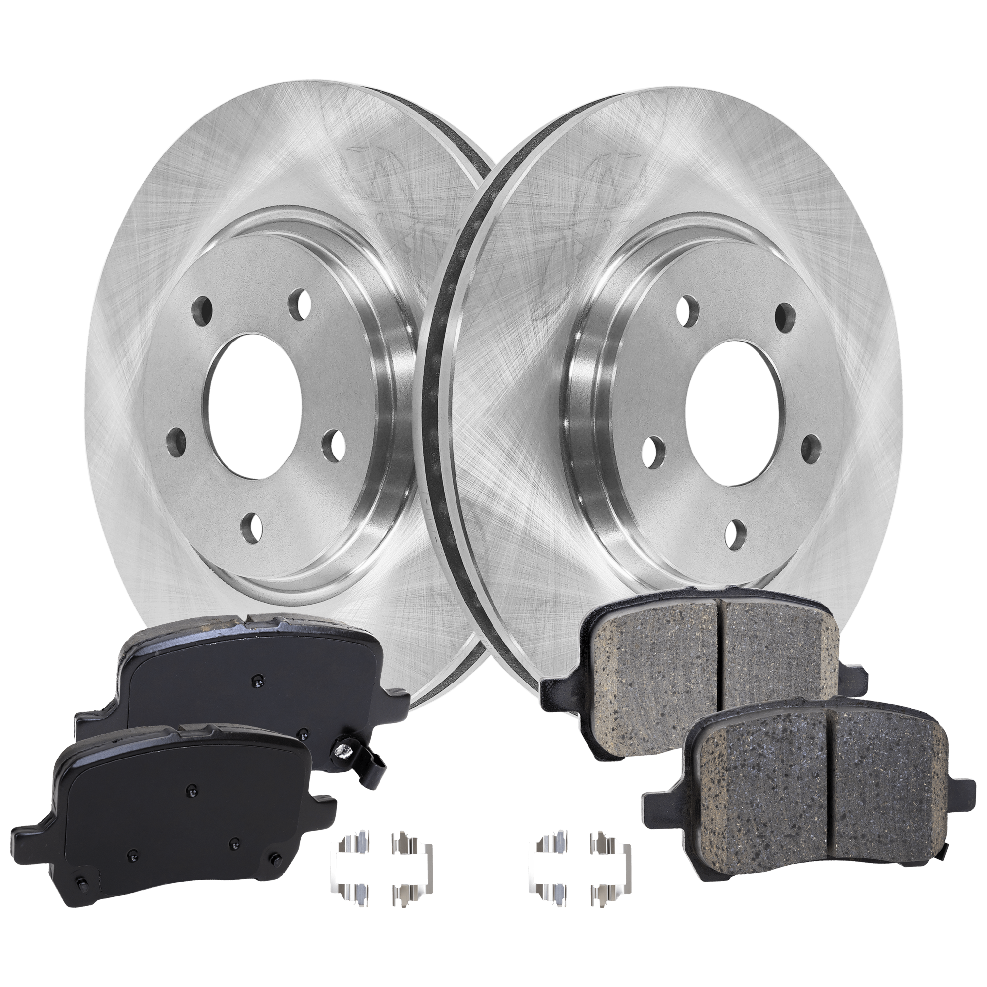 AM COBALT 05-07 FRONT BRAKE DISC AND PAD KIT 2 Wheel Set SKU KIT 102425 GD071 OEM 22705375-15856665-25797350-209