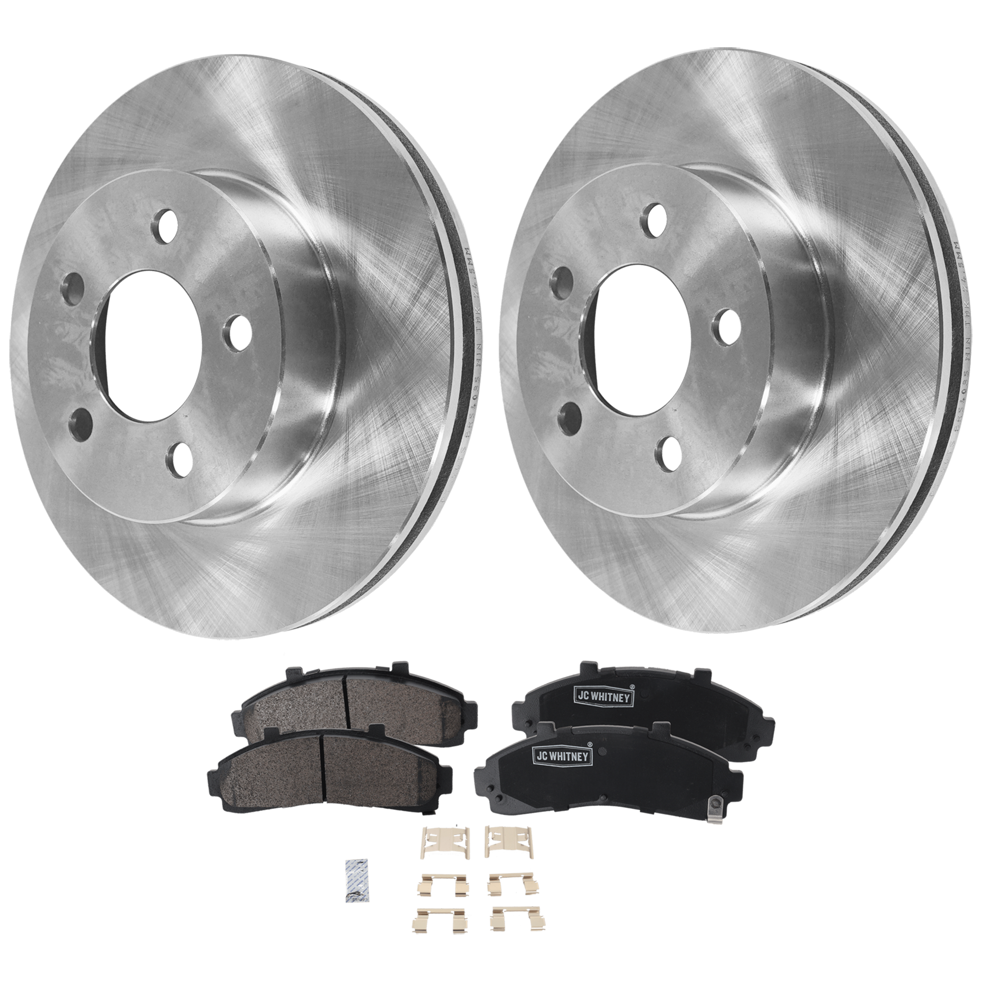 AM EXPLORER 95-01 MOUNTAINEER 97-01 FRONT BRAKE DISC AND PAD KIT 2 Wheel Set SKU KIT 102425 GD168 OEM F5TZ1125A 3765157-3903349-2L5Z