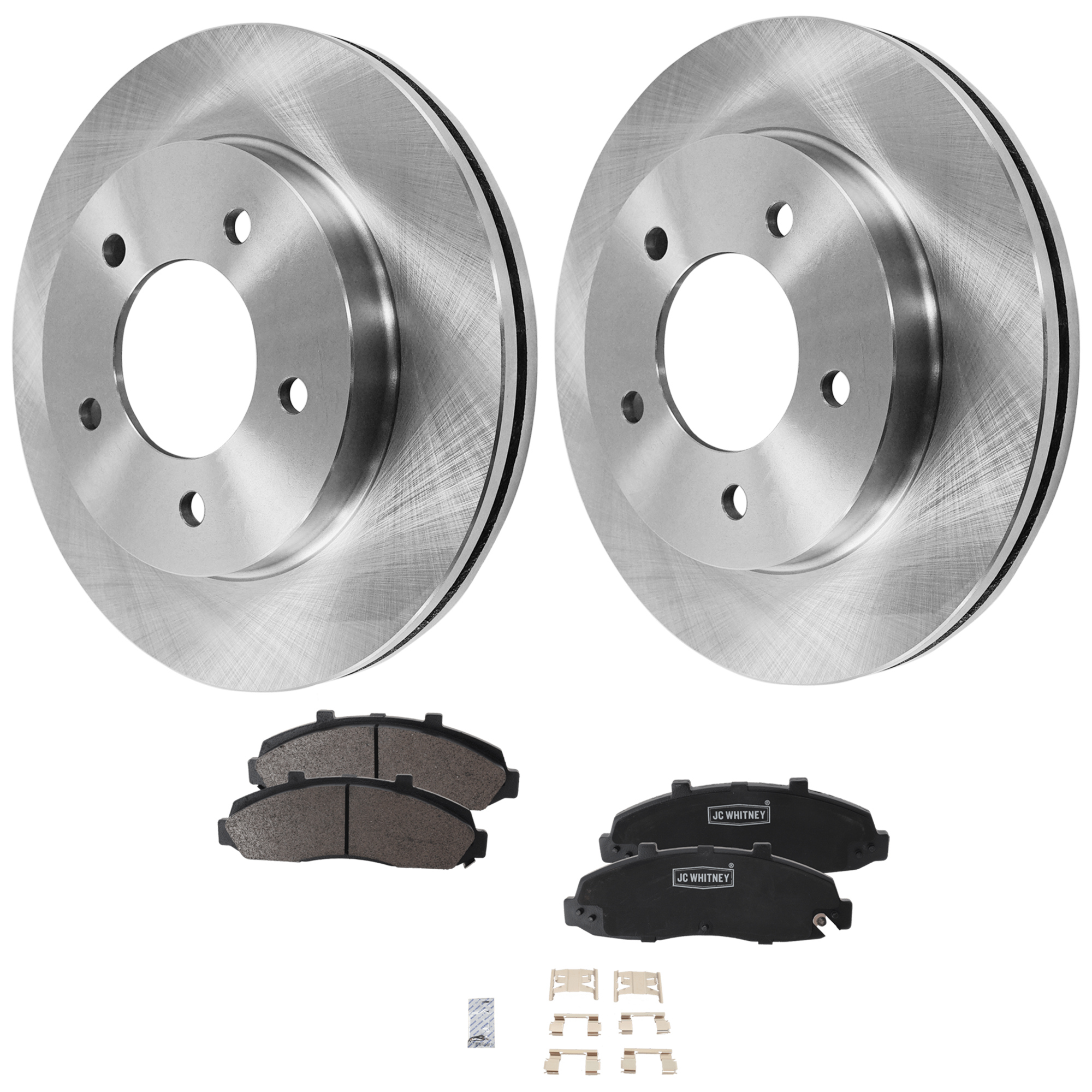 AM F 150-97-03 F 150 HERITAGE 04-04 FRONT BRAKE DISC AND PAD KIT 2 Wheel Set SKU KIT 102425 GD176 OEM F65Z1125AC F65Z2001AA F6SZ2001