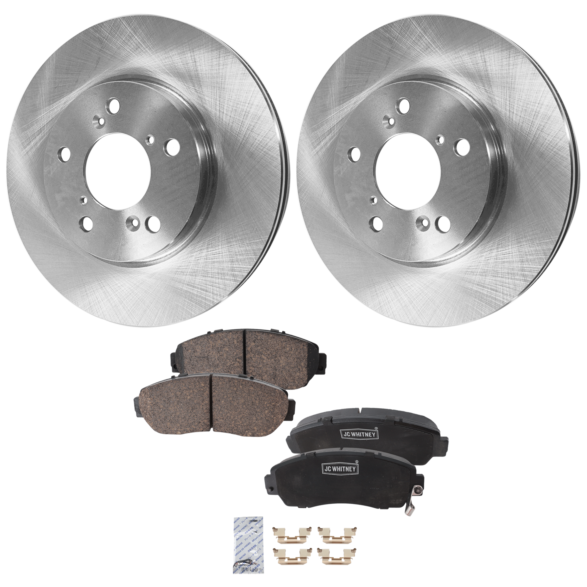 AM ODYSSEY 05-10 FRONT BRAKE DISC AND PAD KIT 2 Wheel Set SKU KIT 102425 GD240 OEM 45251SHJA00-3501115XKZ16A 4502