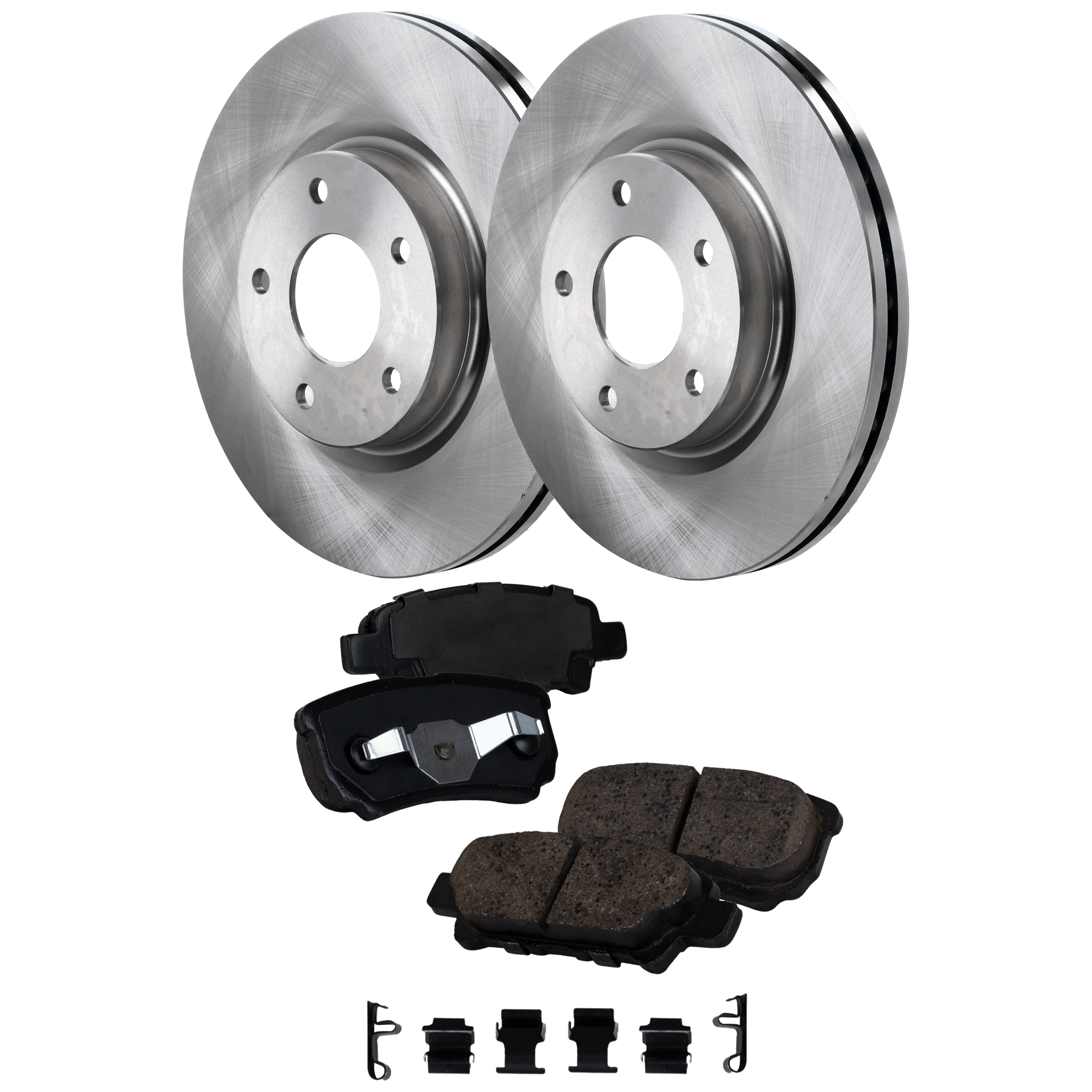 AM ALTIMA 13-21 FRONT BRAKE DISC AND PAD KIT 2 Wheel Set SKU KIT 102425 GD334 OEM 44760-0833555-850377-981780-60