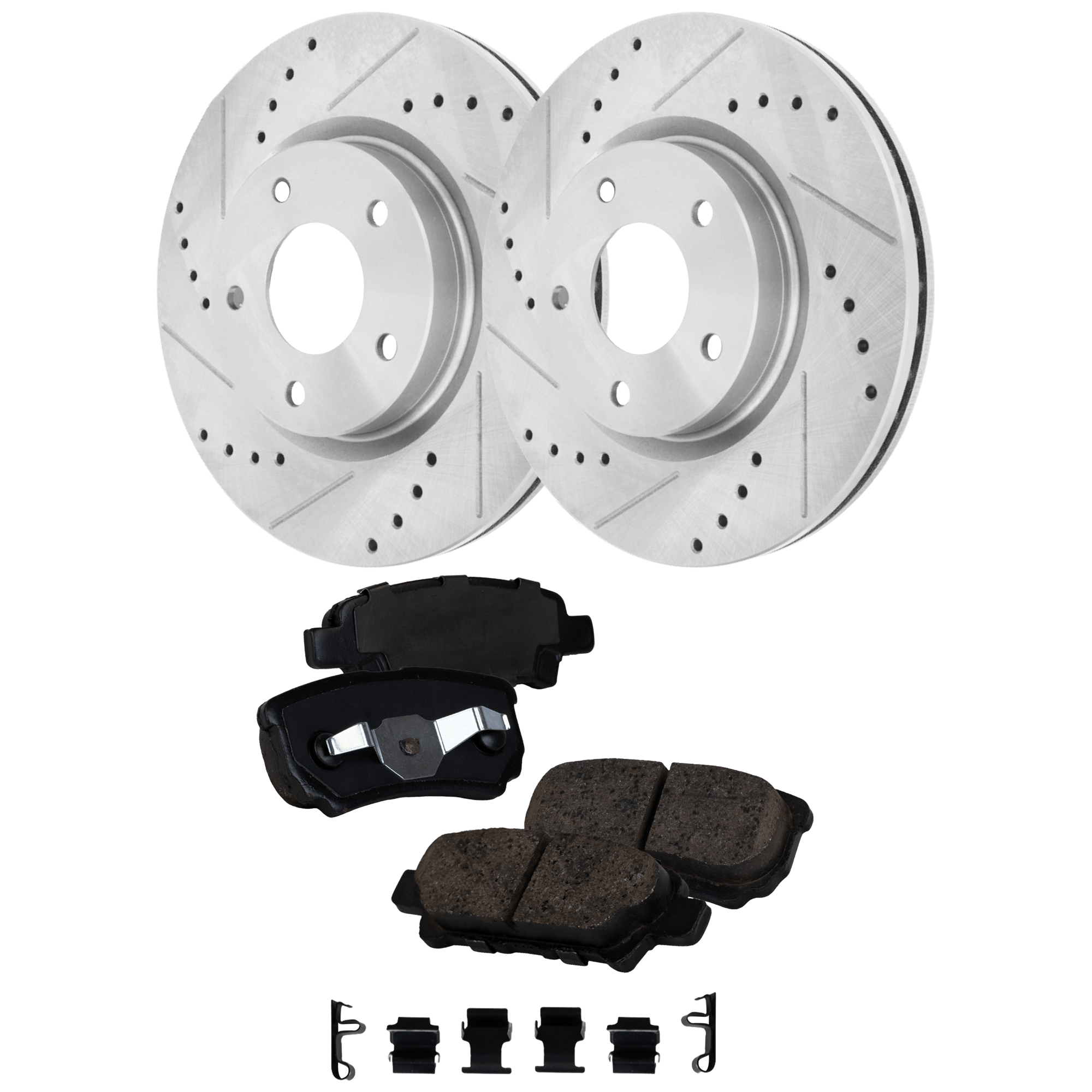 AM ALTIMA 13-21 FRONT BRAKE DISC AND PAD KIT 2 Wheel Set SKU KIT 102425 GD335 OEM 44760-0833555-850377-981780-60