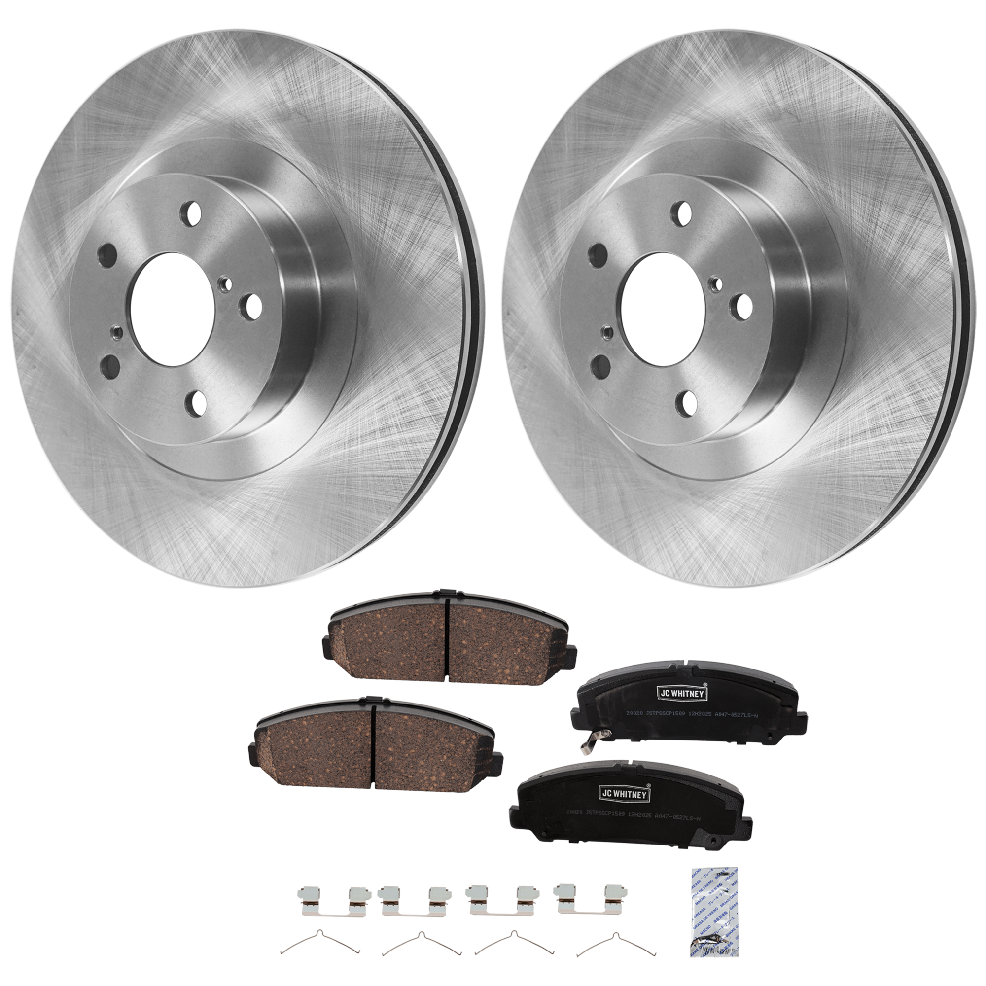 AM FORESTER 03-08 FRONT BRAKE DISC AND PAD KIT 2 Wheel Set SKU KIT 102425 GD356 OEM 26300AE060-26310AC040-26310AC0