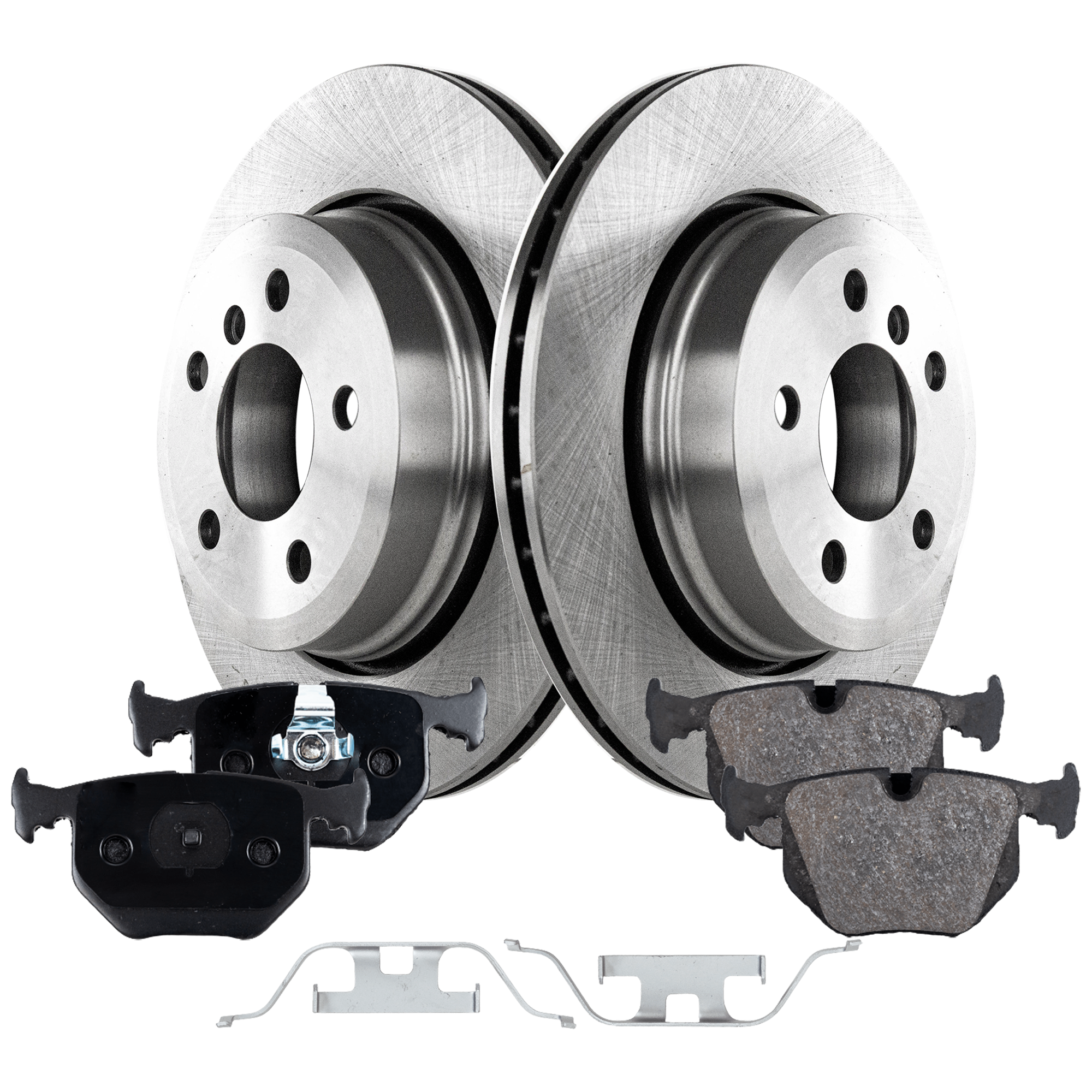 AM X3-04-10 REAR BRAKE DISC AND PAD KIT 2 Wheel Set SKU KIT 102425 GD466 OEM 34213332217-34211163324-342111