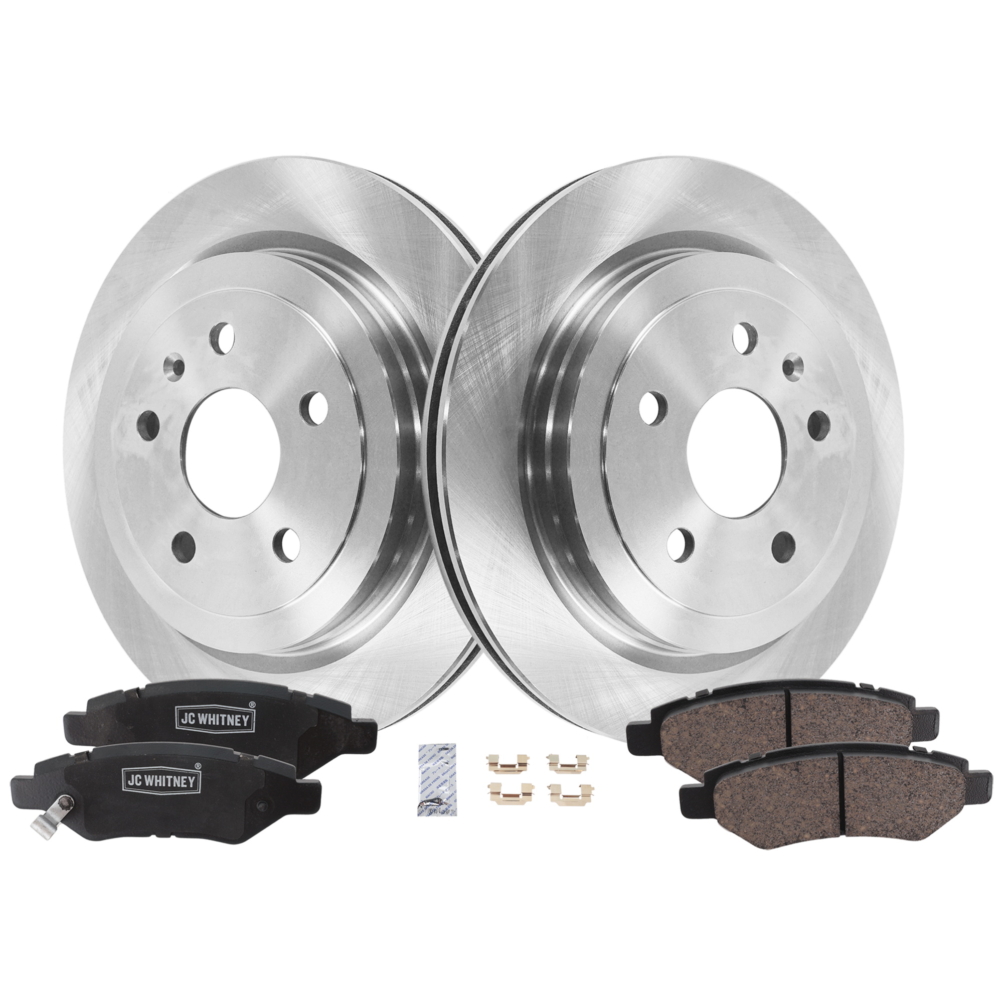 AM CAMARO 10-15 REAR BRAKE DISC AND PAD KIT 2 Wheel Set SKU KIT 102425 GD469 OEM 41237-55171-72038-493955-85013