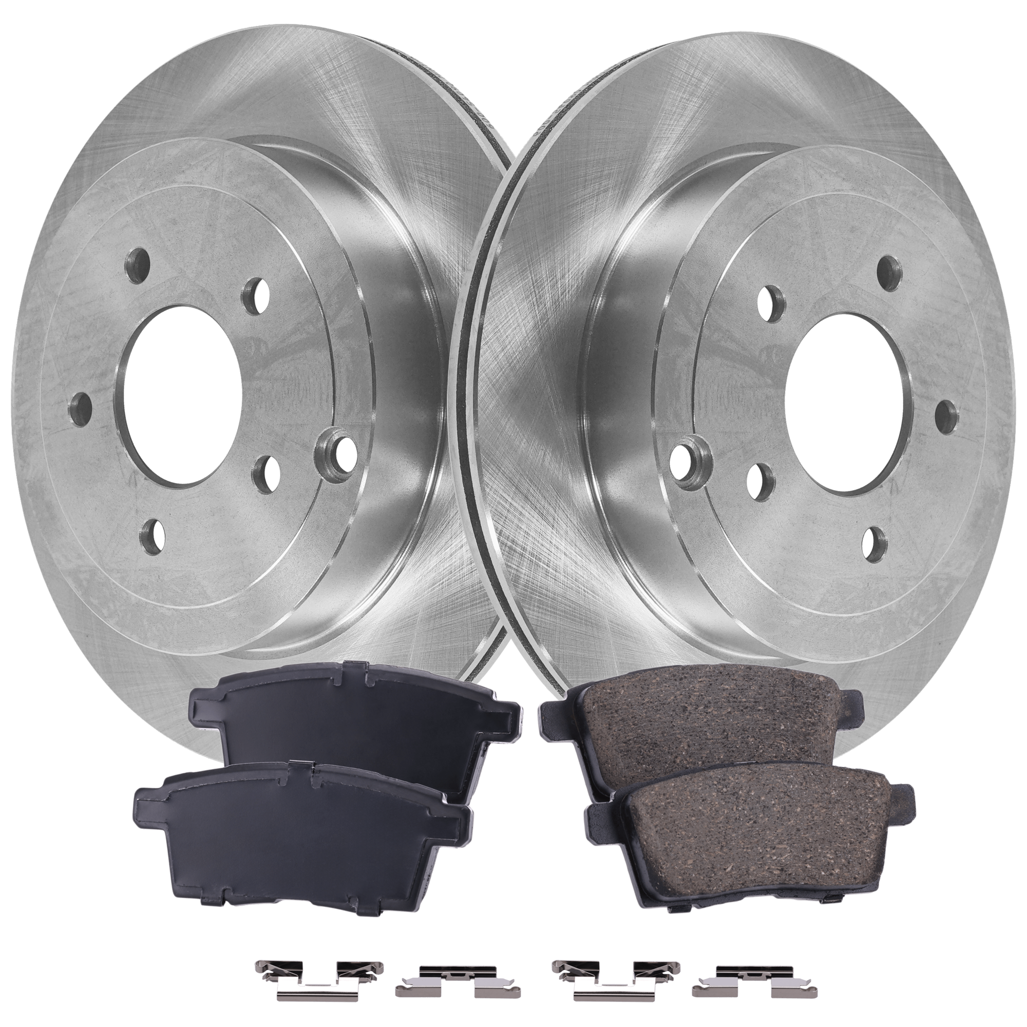 AM EDGE MKX 07-10 REAR BRAKE DISC AND PAD KIT 2 Wheel Set SKU KIT 102425 GD516 OEM 7T4Z2C026A 7T4Z2200A 8T4Z2200A