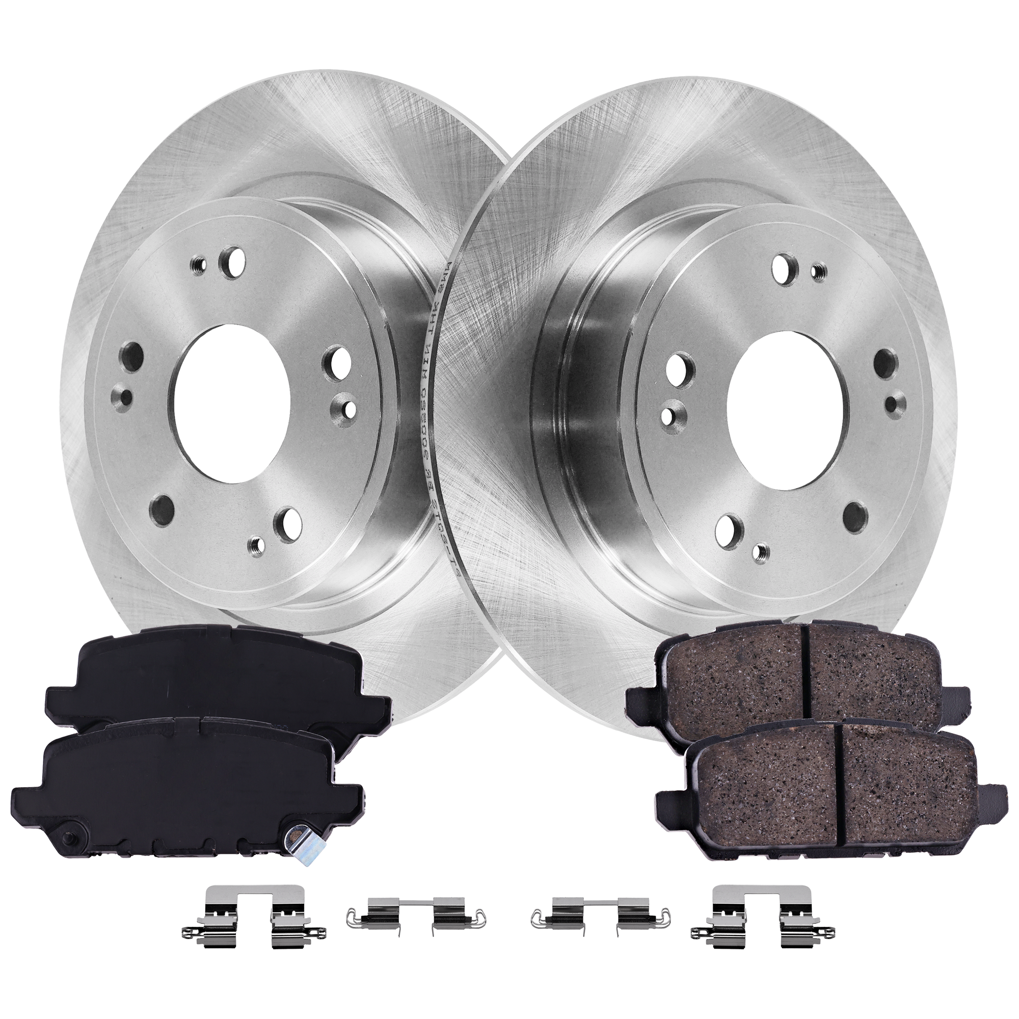 AM HR V 16-22 REAR BRAKE DISC AND PAD KIT 2 Wheel Set SKU KIT 102425 GD543 OEM 42510SFY000-42510TA0A00-42510T