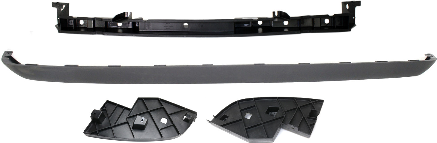 AM YUKON YUKON XL 1500 YUKON XL 2500-07-13 FRONT BUMPER BRACKET 4 pc kit with Bumper Trim and Valance SKU KIT 102517-25 Partslink GM1065114 GM1088179 GM1089179 GM1092189 OEM 22742861-10376175-10376176-151