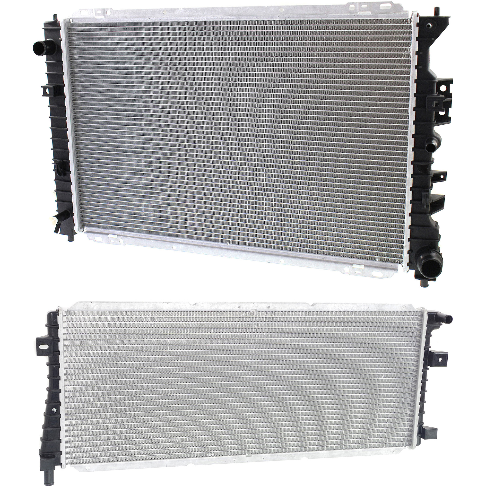 AM ESCAPE 09-12 RADIATOR 2 pc kit 2.5L Eng. with Inverter Cooler SKU KIT 102822-18 Partslink FO3010297 FO3010267 OEM AM6Z8005A 6M6Z8005B