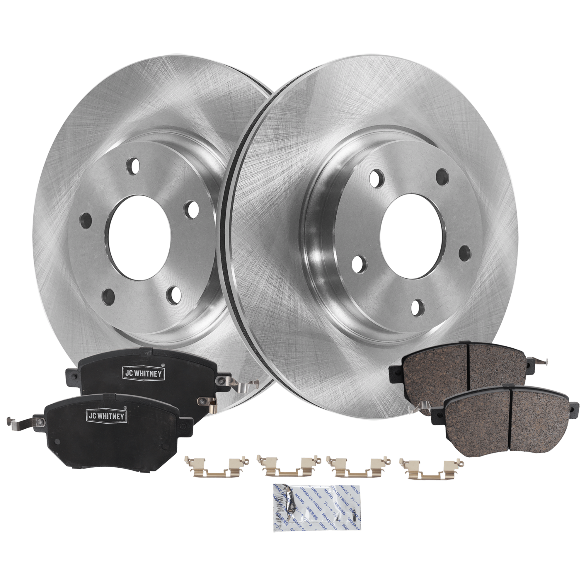 AM ALTIMA 05-05 FRONT BRAKE DISC AND PAD KIT 2 Wheel Set Plain Surface Vented 5 Lugs SKU KIT 103125 GD111 OEM 402069Y000-4214052100-402063Z6