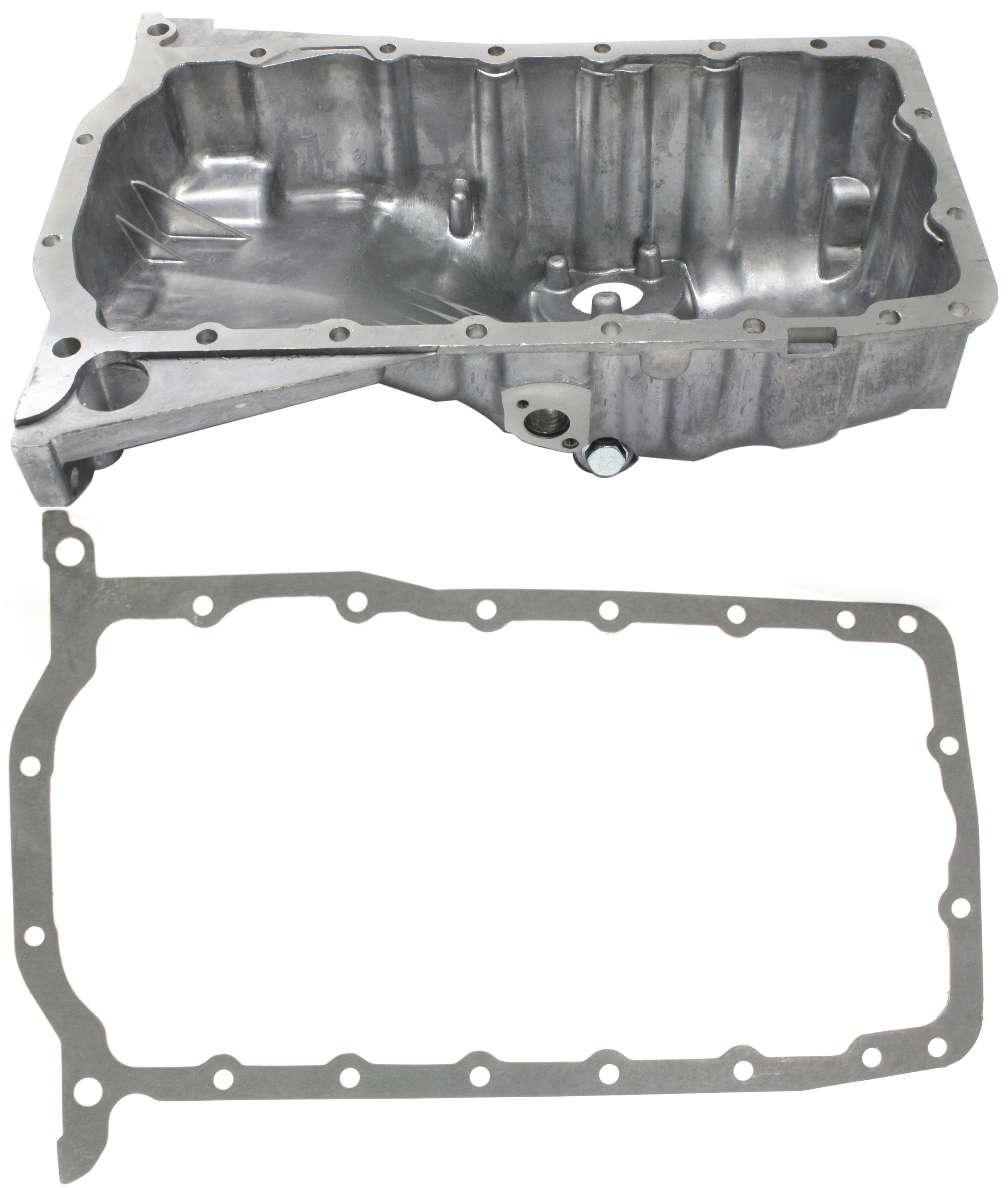 AM PASSAT 01-05 OIL PAN 2 pc kit with Oil Pan Gasket 4 Cyl 1.8L Eng. SKU KIT 110217-42 OEM 103309-0170007-3310233-06B1036