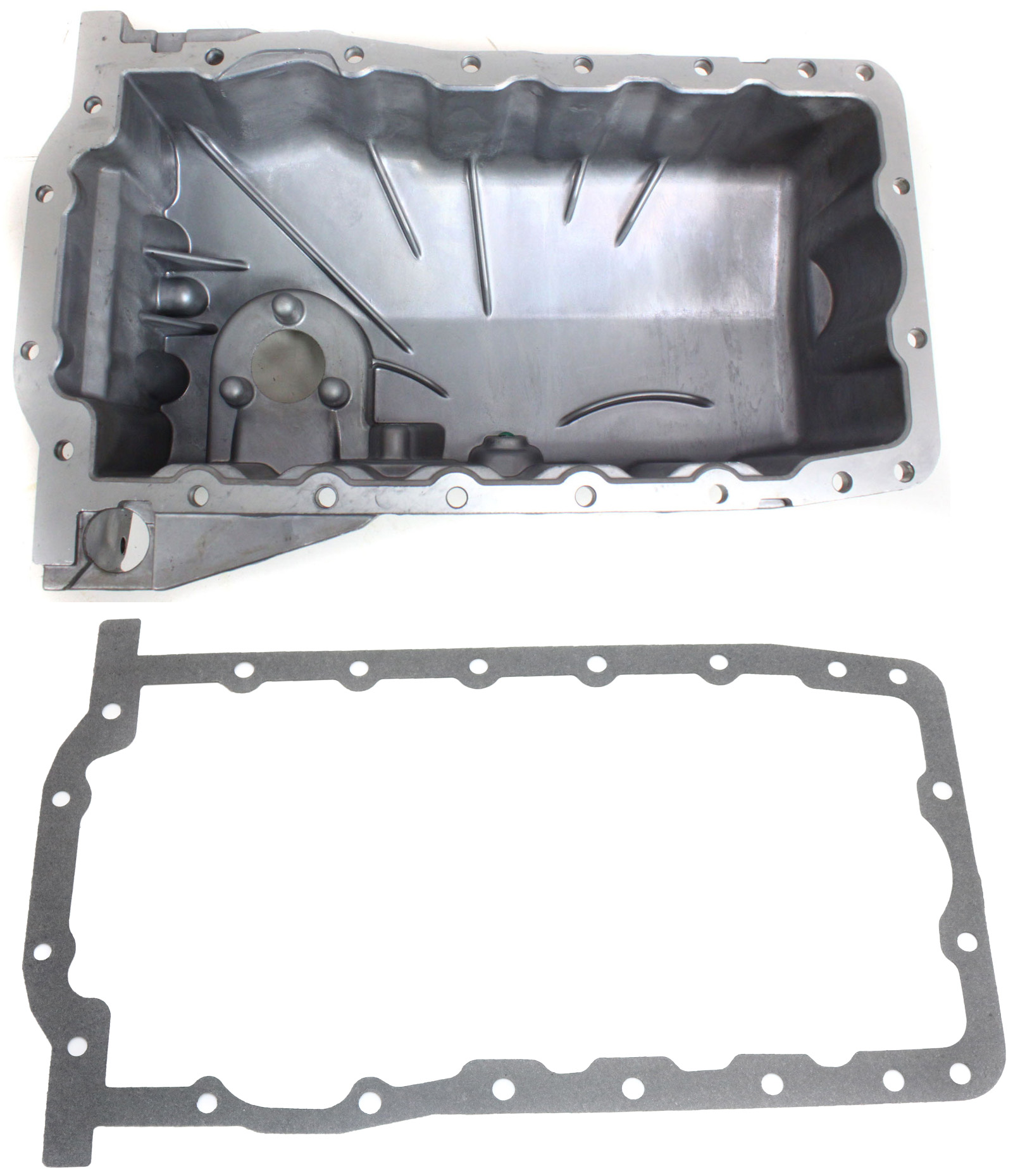 AM BETTLE 99-05 TT 00-06 OIL PAN 2 pc kit with Oil Pan Gasket 1.8L Eng. SKU KIT 110217-44 OEM 038103603M 16783-101033001-038