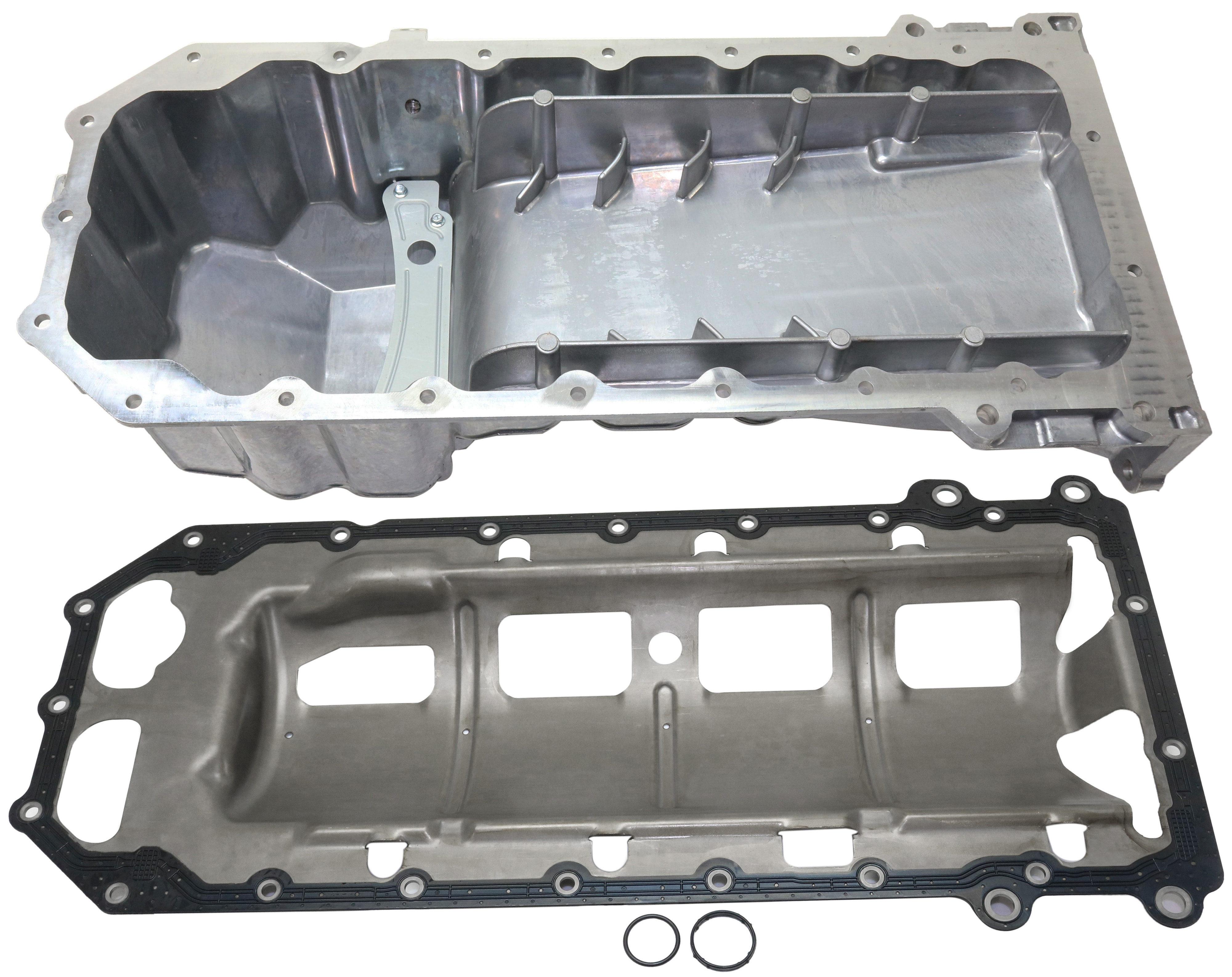 AM CHALLENGER 09-20 CHARGER 06-20 CHRYSLER 300-05-20 OIL PAN 2 pc Kit with Oil Pan Gasket SKU KIT 110217-49 OEM 4792870AA 16887-101023101 OS32