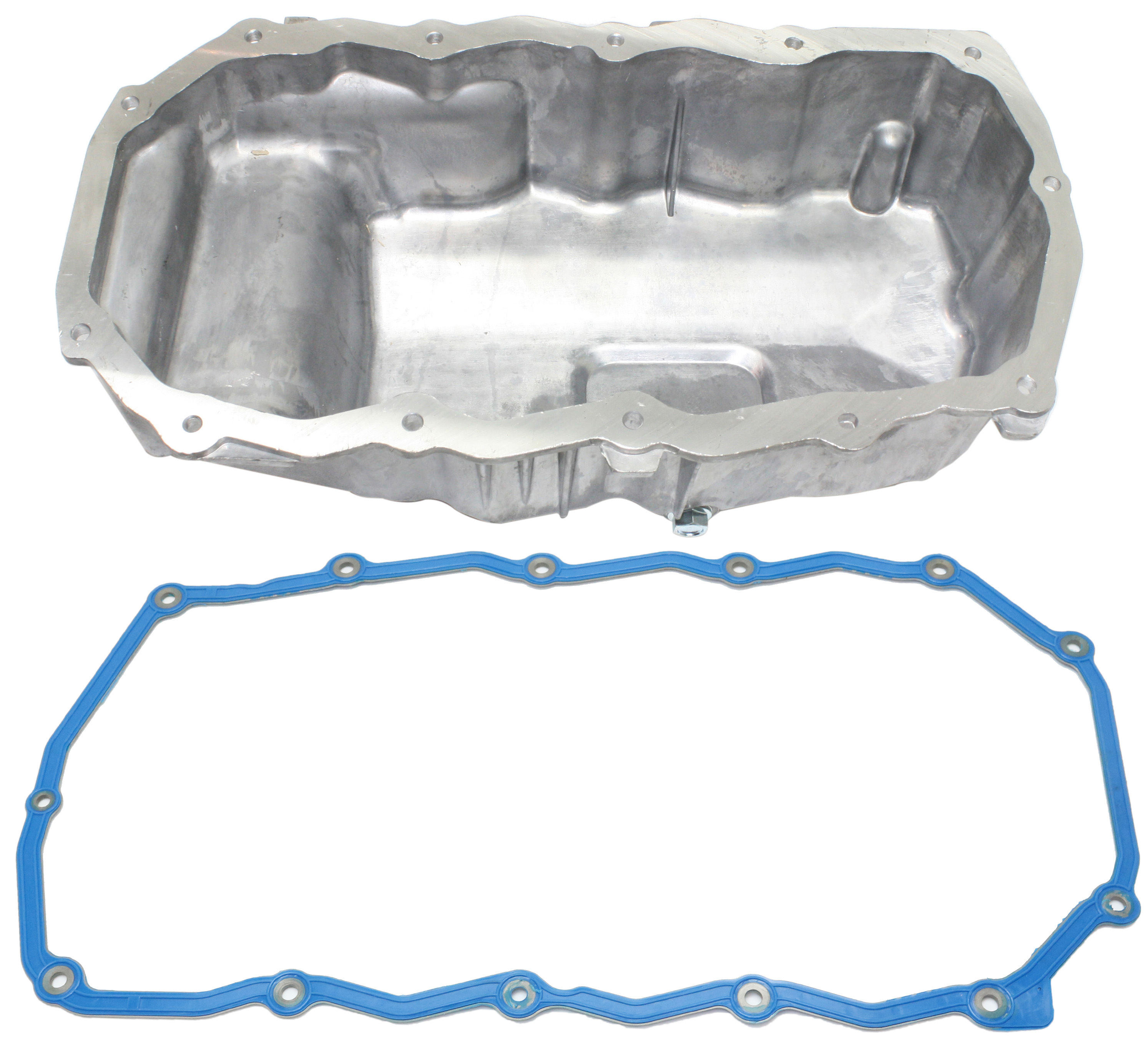 AM CARAVAN 98-07 OIL PAN 2 pc kit with Oil Pan Gasket 4 Cyl 2.4L Eng. SKU KIT 110217-53 OEM 103333-264242-501529-3310257-4