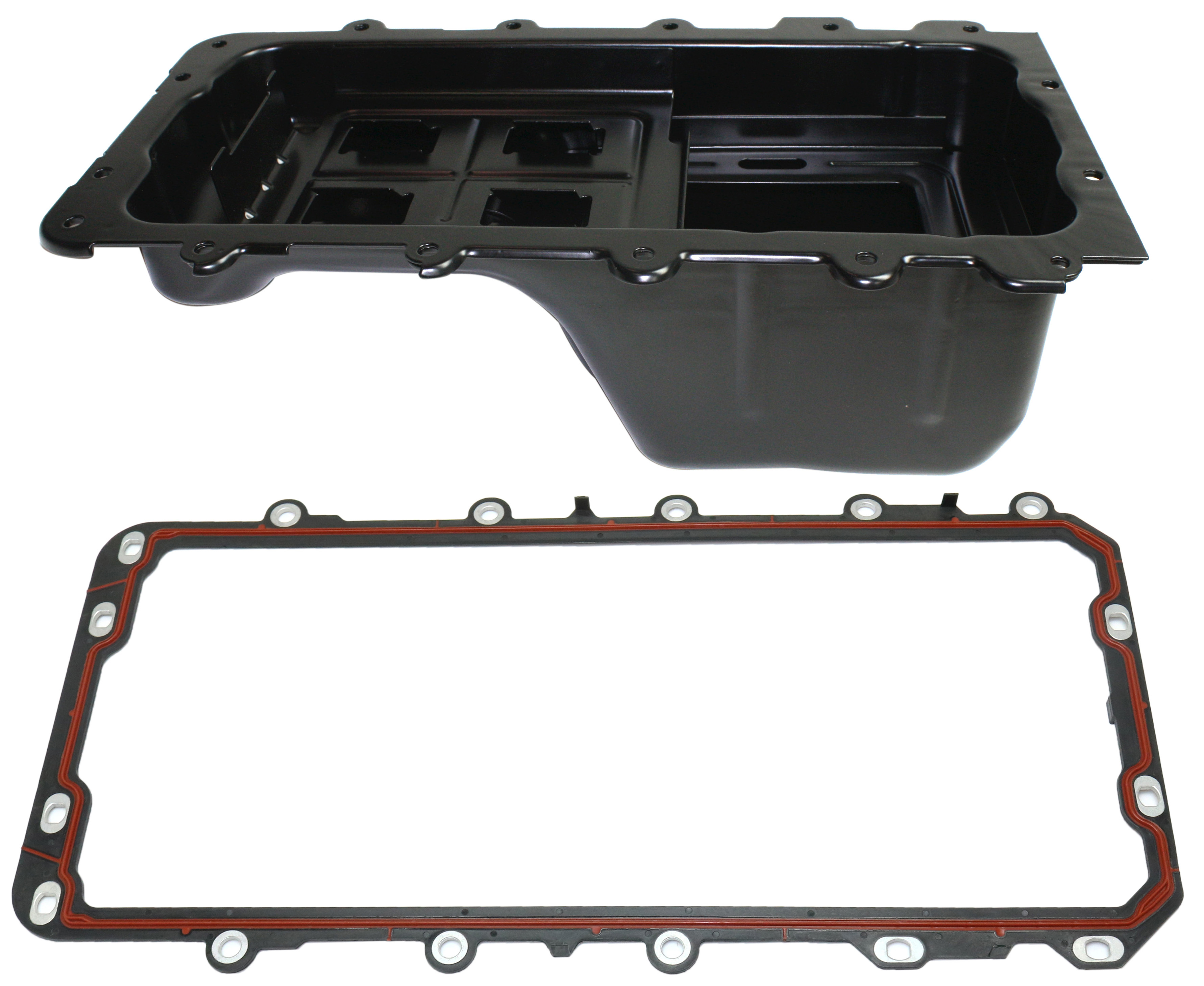 AM EXPEDITION NAVIGATOR 09-14 OIL PAN 2 pc kit with Oil Pan Gasket SKU KIT 110217-54 OEM 9L3Z6675A 3L3Z6710AA