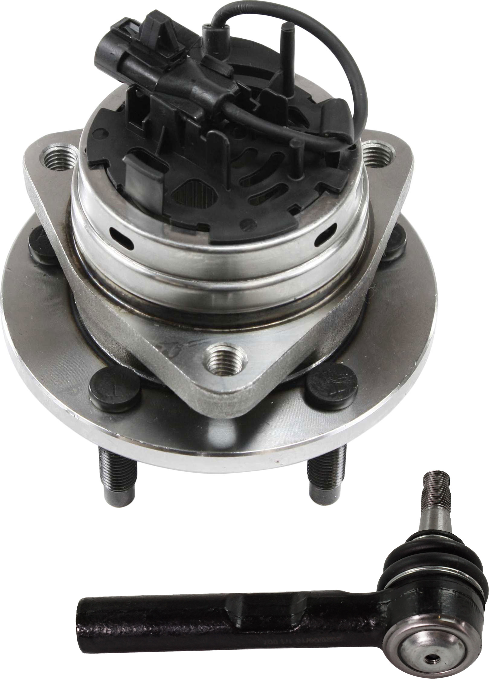AM AURA 07-09 G6-05-10 MALIBU 04-12 FRONT HUB ASSEMBLY RH=LH 2 pc Kit 4 Wheel ABS with Tie Rod End SKU KIT 110817-02 OEM 15793213-4012059-15944090-2268
