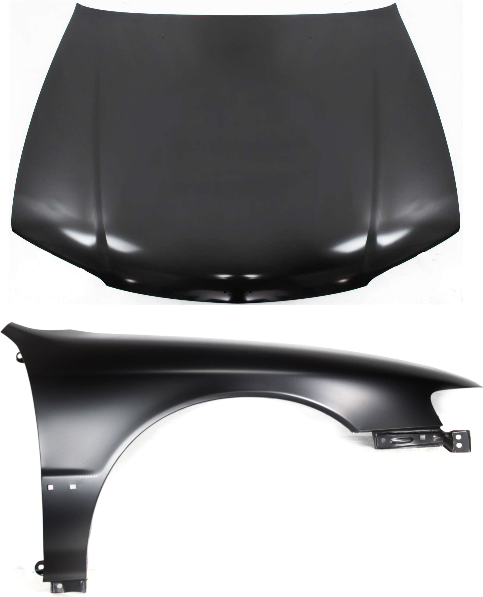AM ACCORD 94-95 HOOD 2 pc Kit with Fender SKU KIT 111016-52 Partslink HO1230116 HO1241122 OEM 60100SV4010ZZ 60211SV4508ZZ